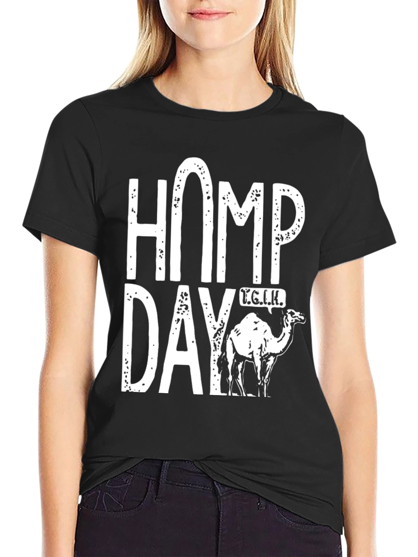 Hump Day T.G.I.H. Camel T-Shirt