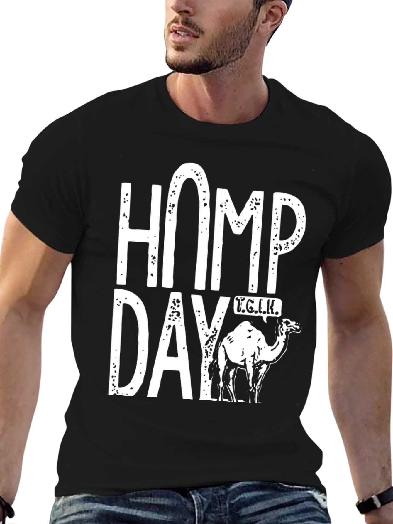 Hump Day T.G.I.H. Camel T-Shirt