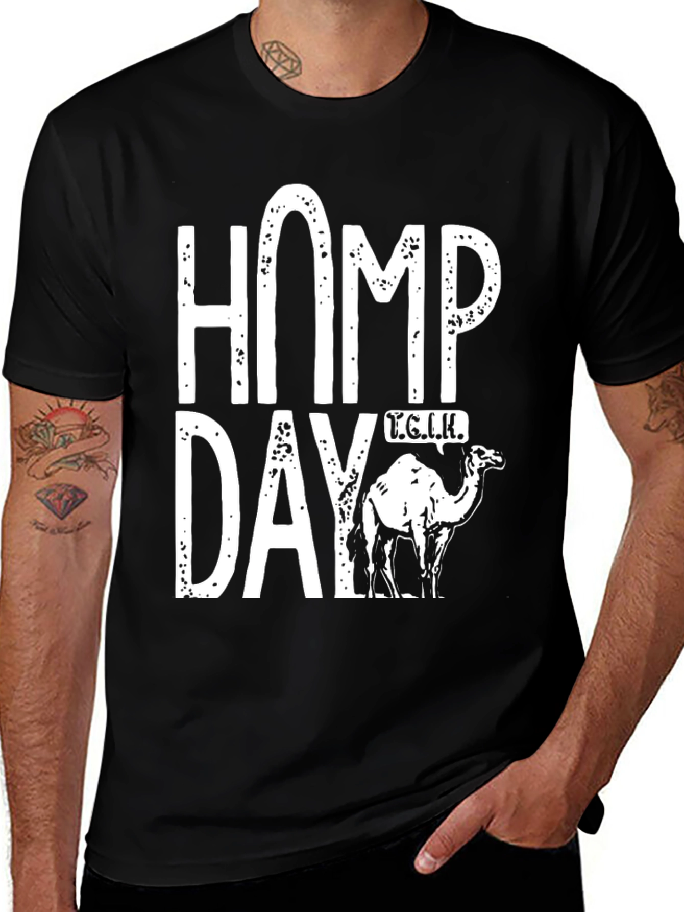 Hump Day T.G.I.H. Camel T-Shirt