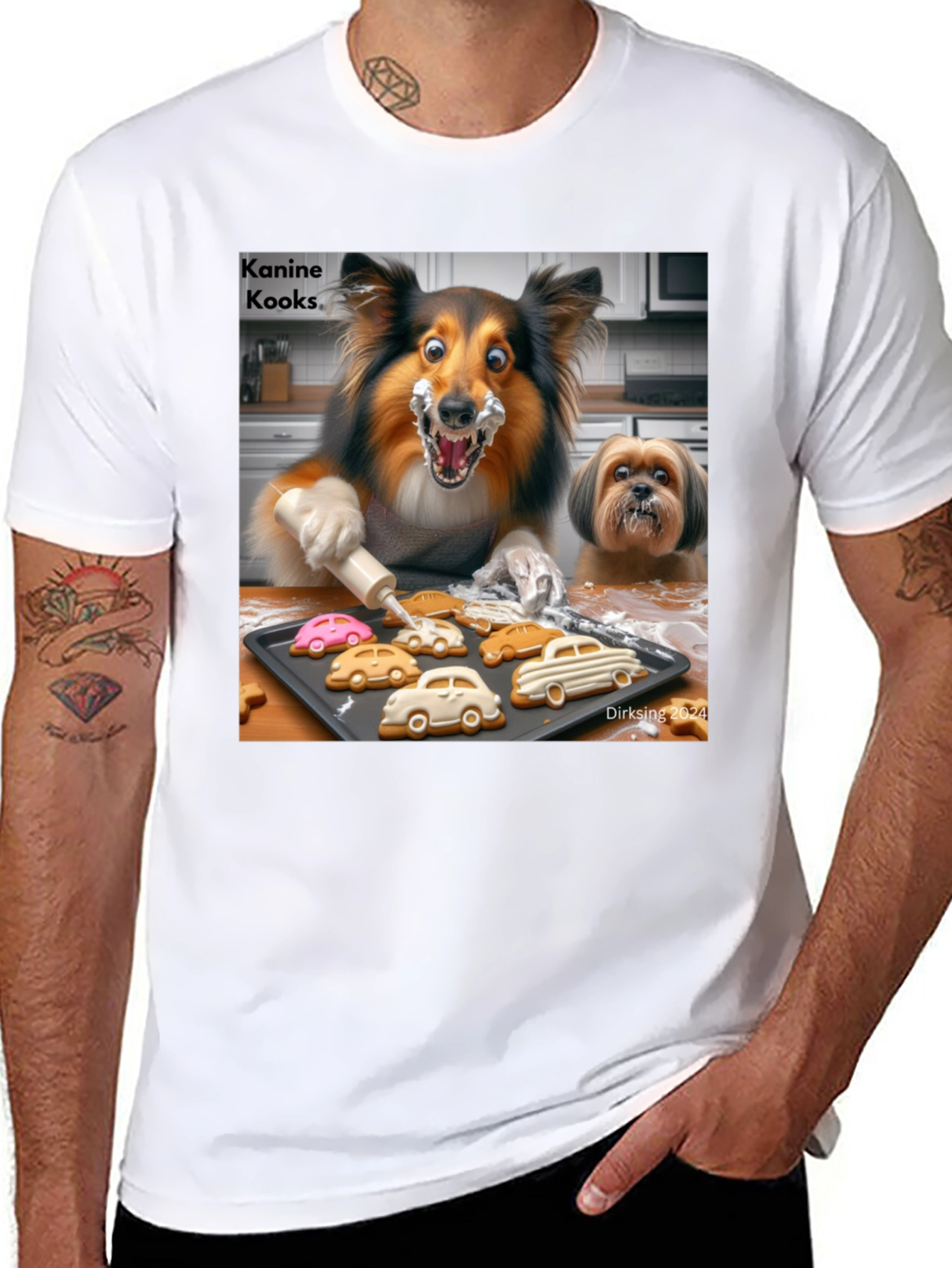 Kanine Kooks Car Cookie Shirt