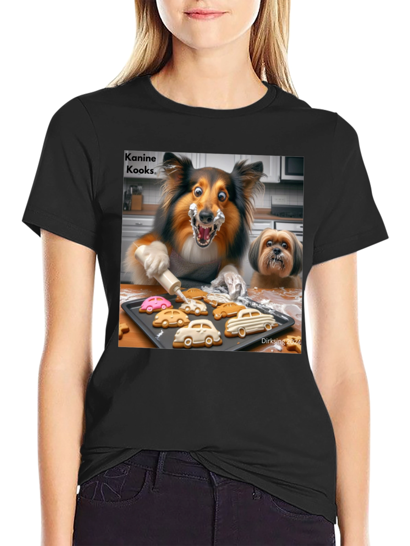 Kanine Kooks Car Cookie Shirt