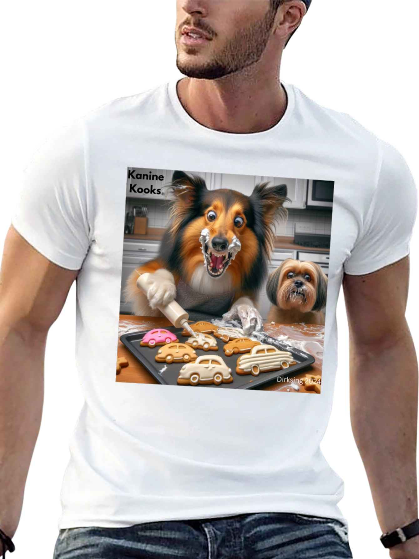 Kanine Kooks Car Cookie Shirt