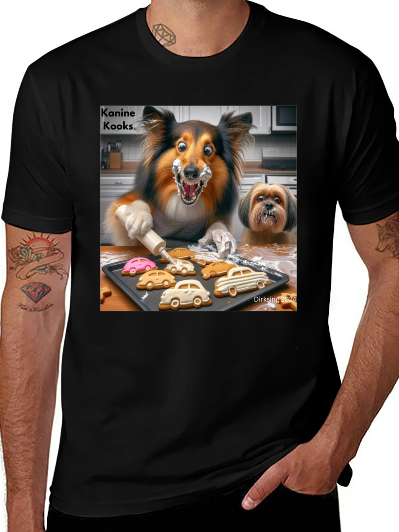 Kanine Kooks Car Cookie Shirt
