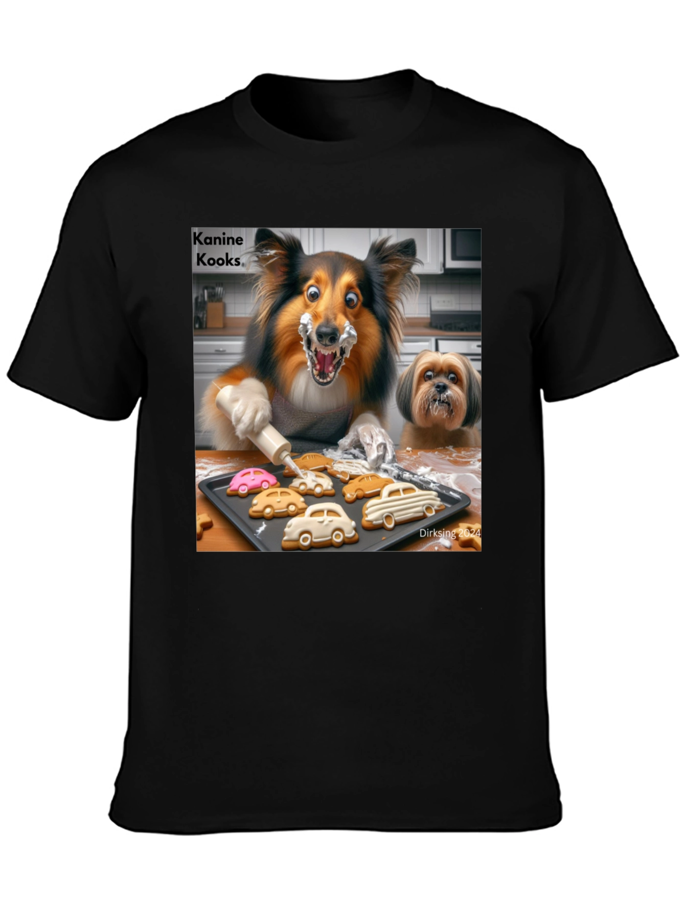 Kanine Kooks Car Cookie Shirt