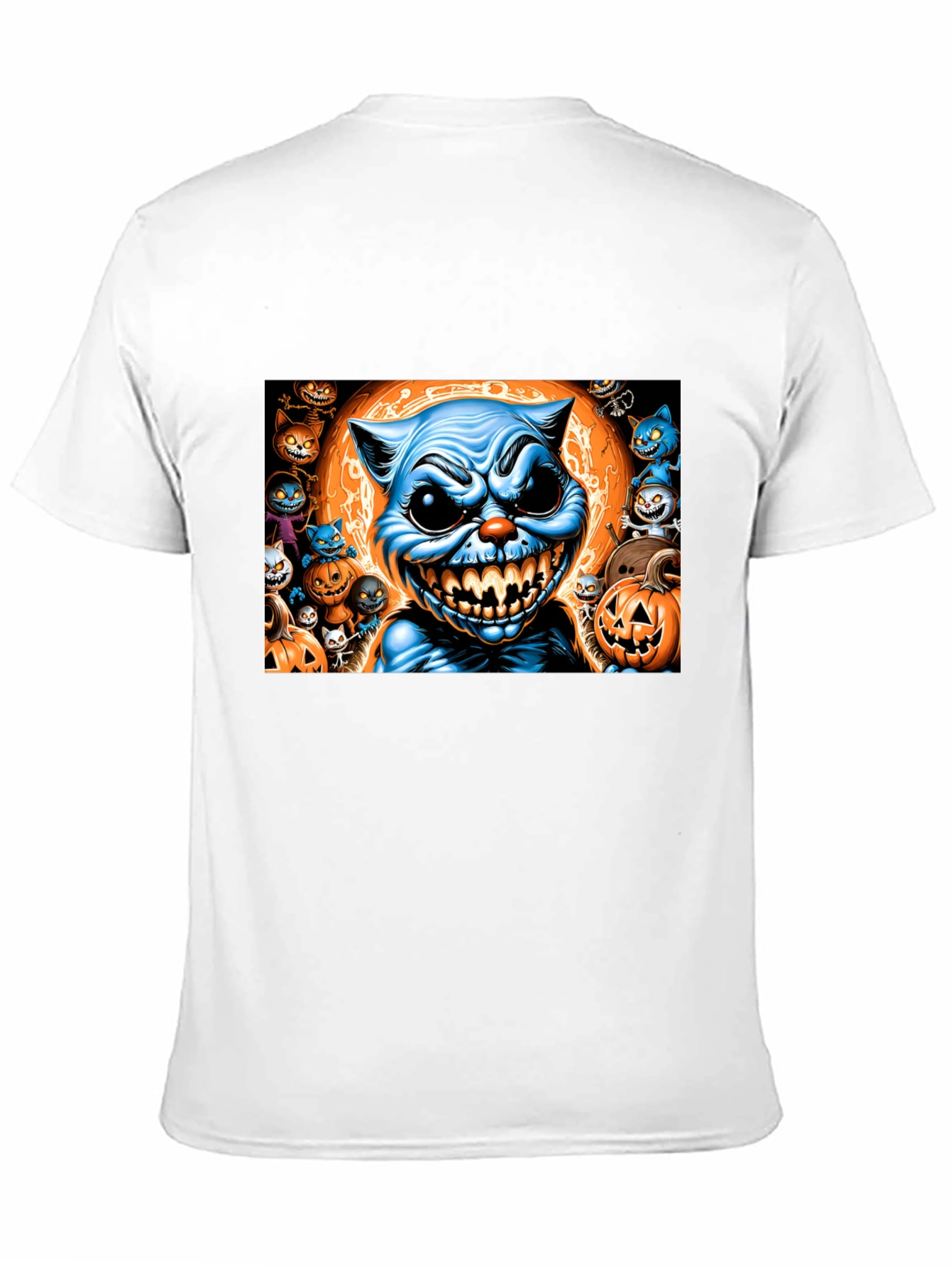 Halloween Cat Graphic Tee