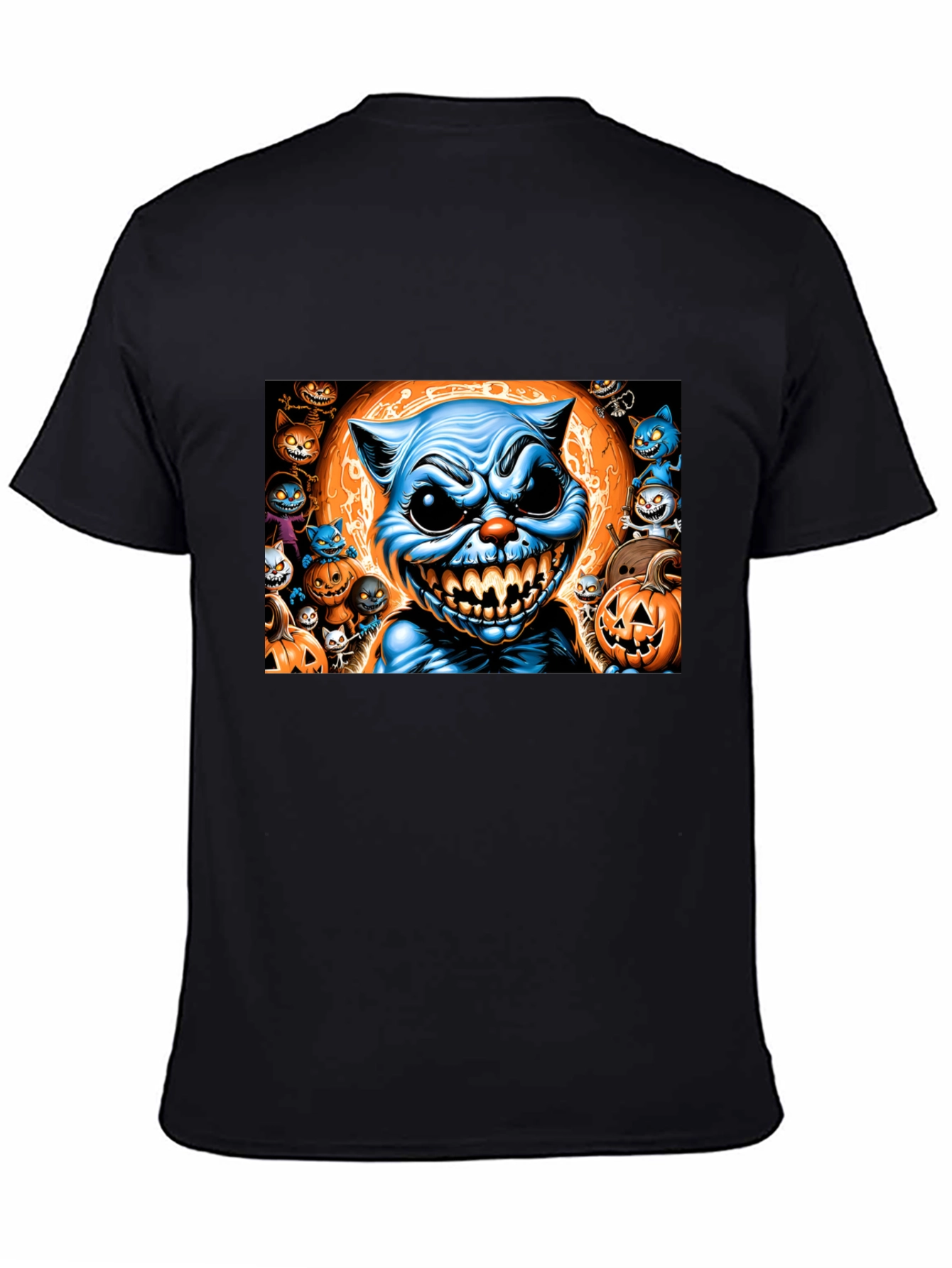 Halloween Cat Graphic Tee