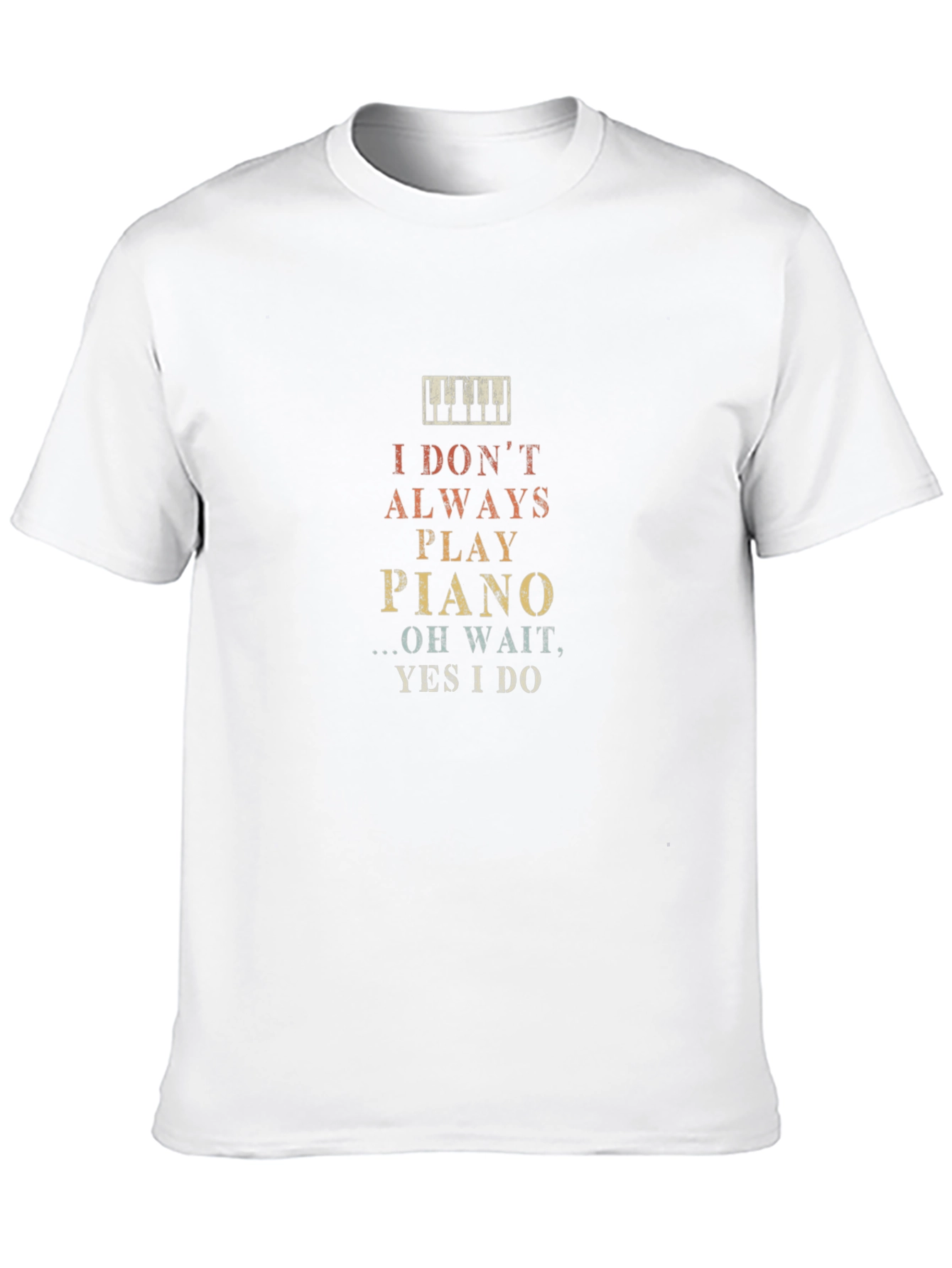Funny Piano Player T-Shirt