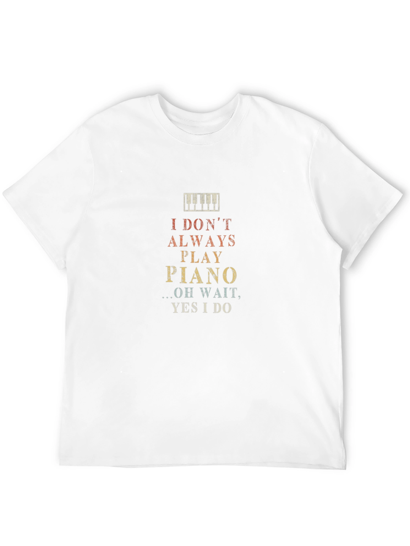 Funny Piano Player T-Shirt