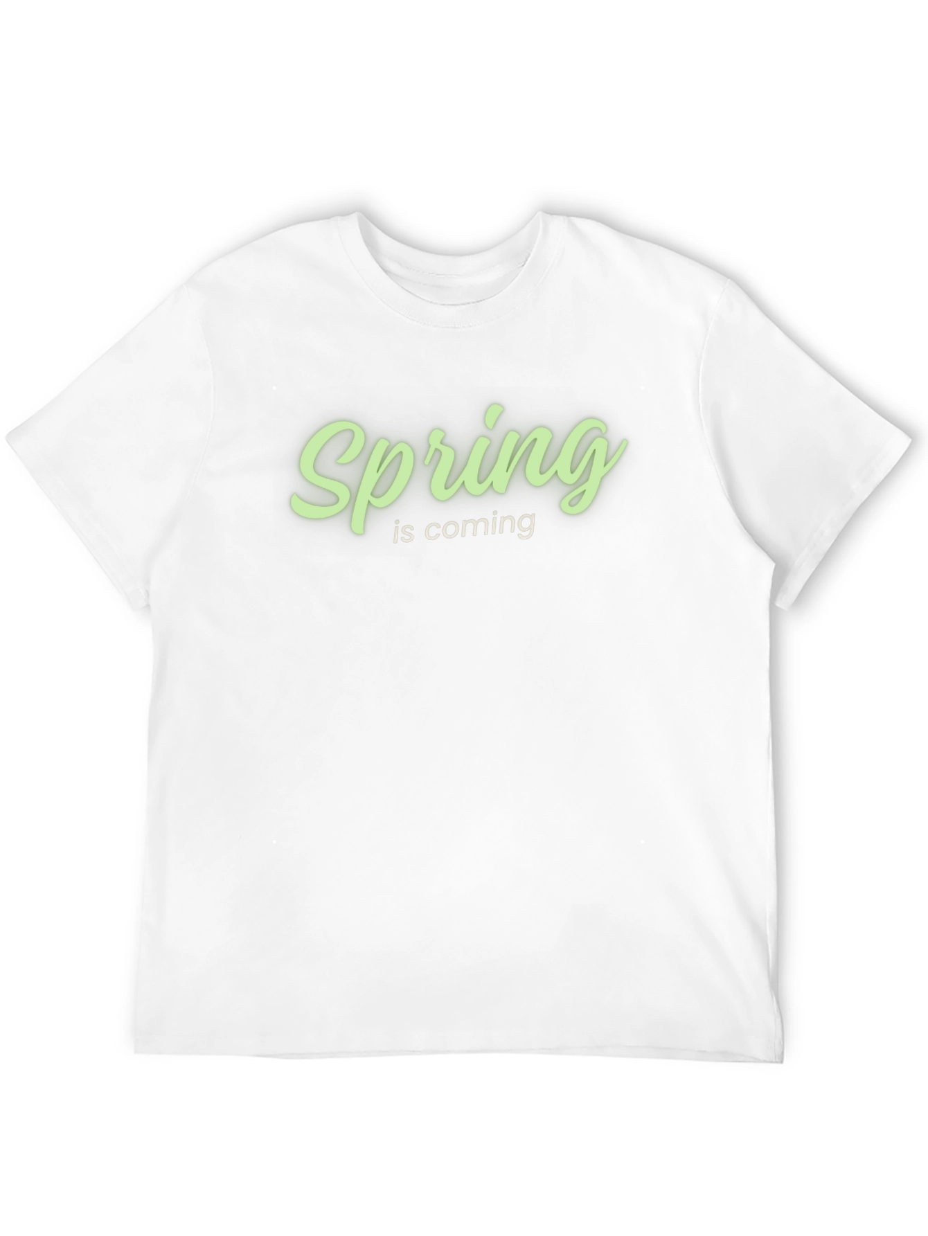 Spring is Coming Graphic T-Shirt - Trendy Tee