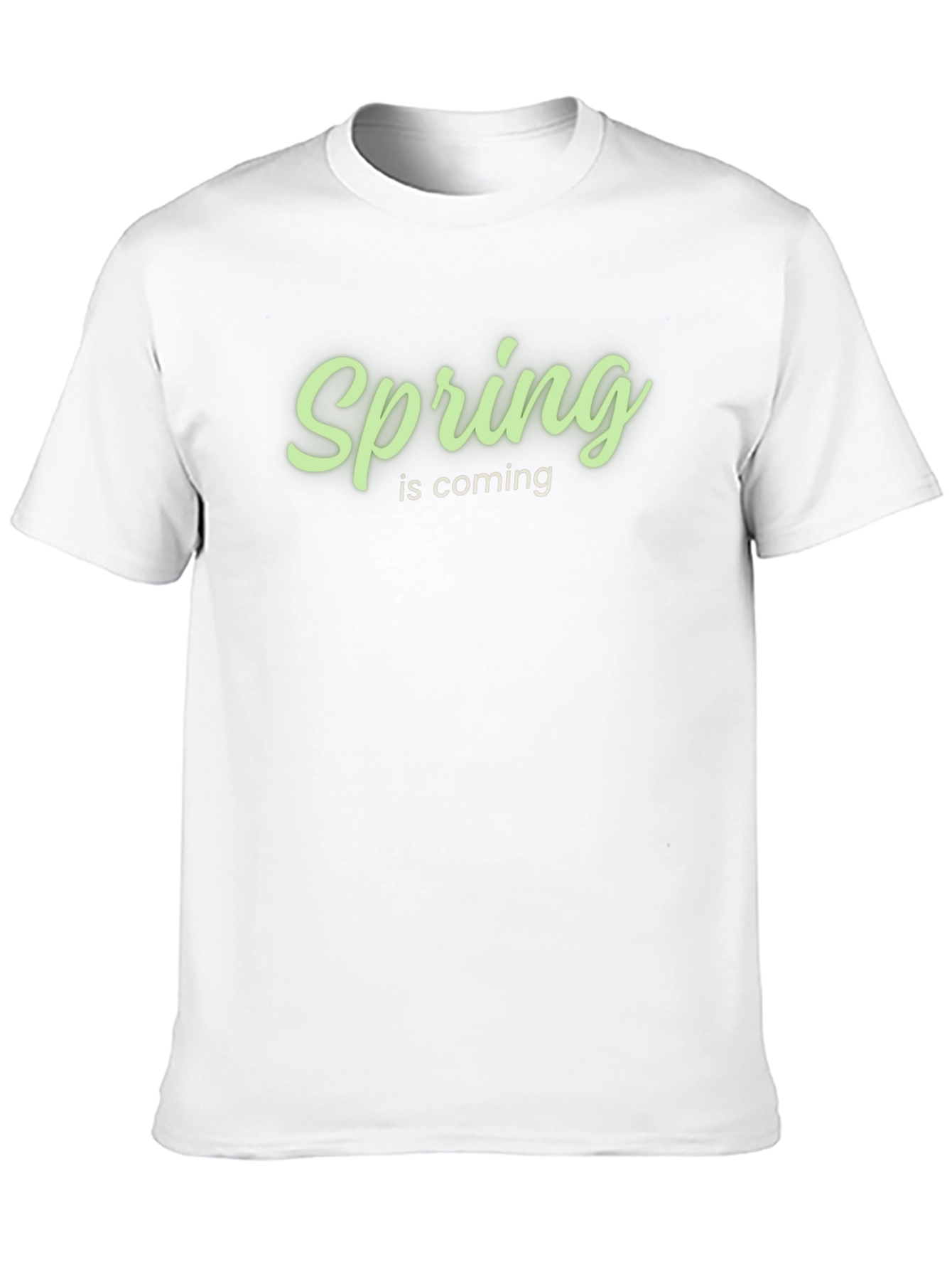 Spring is Coming Graphic T-Shirt - Trendy Tee