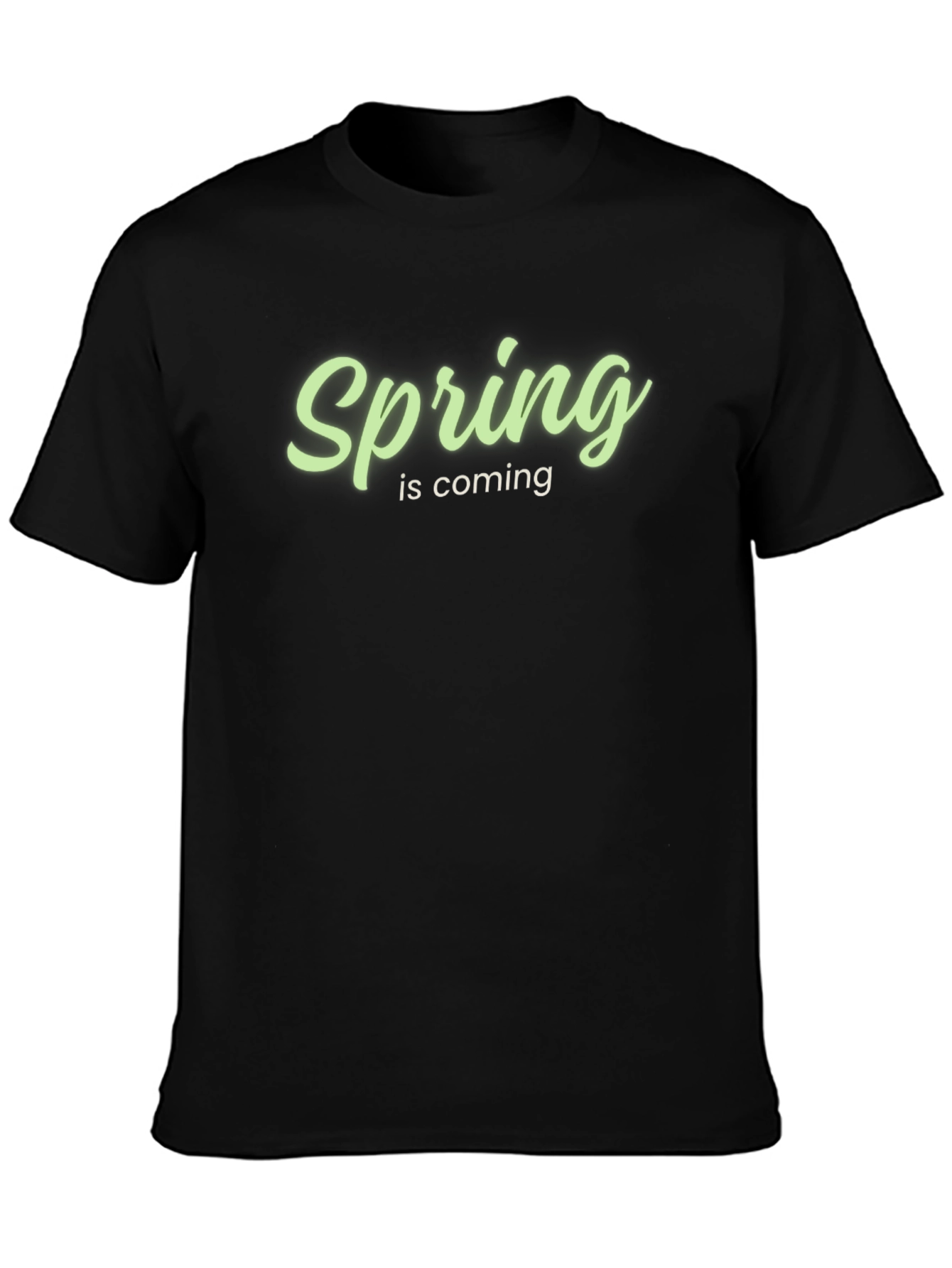 Spring is Coming Graphic T-Shirt - Trendy Tee