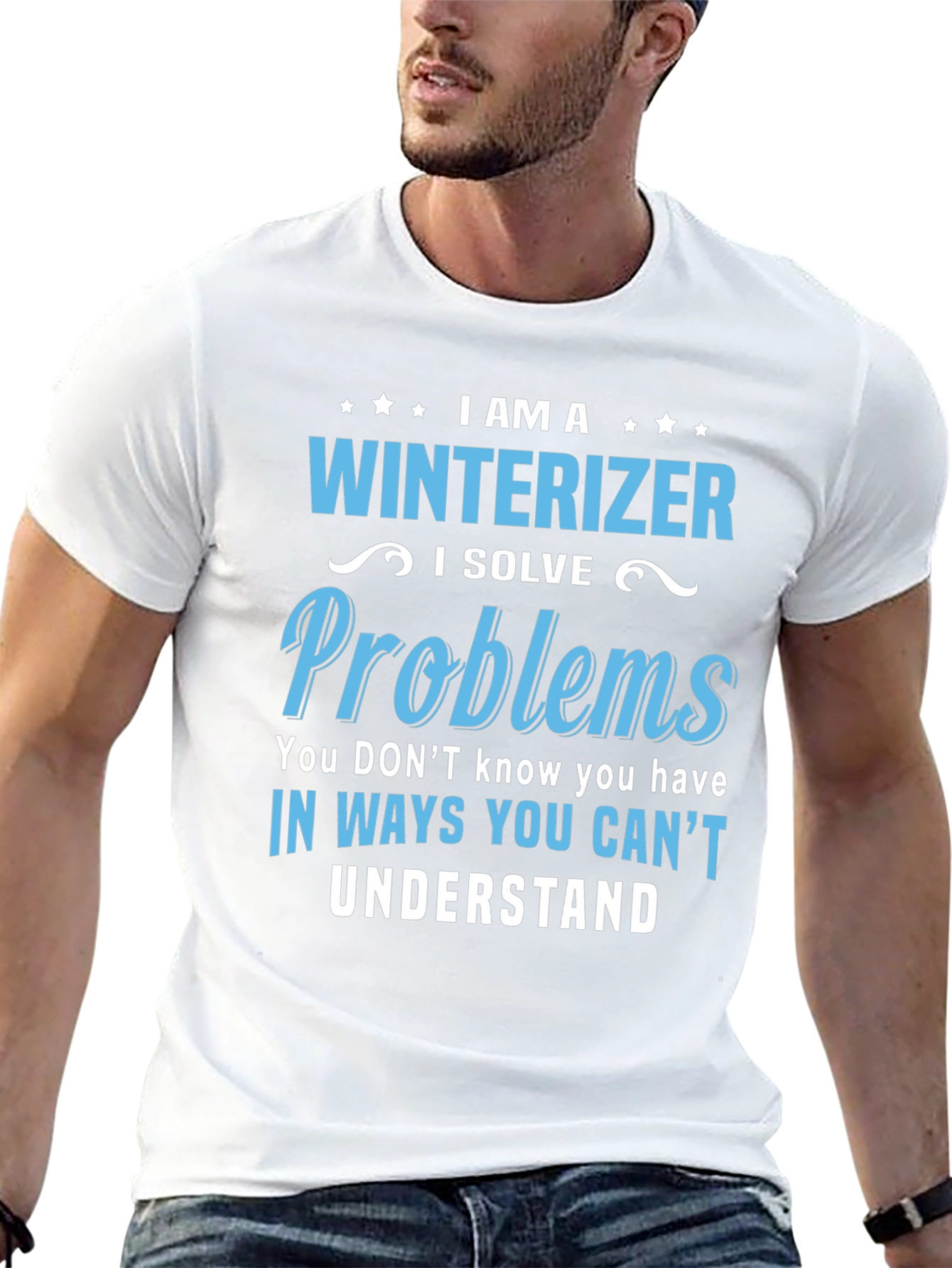 Winterizer Problem Solver Graphic T-Shirt