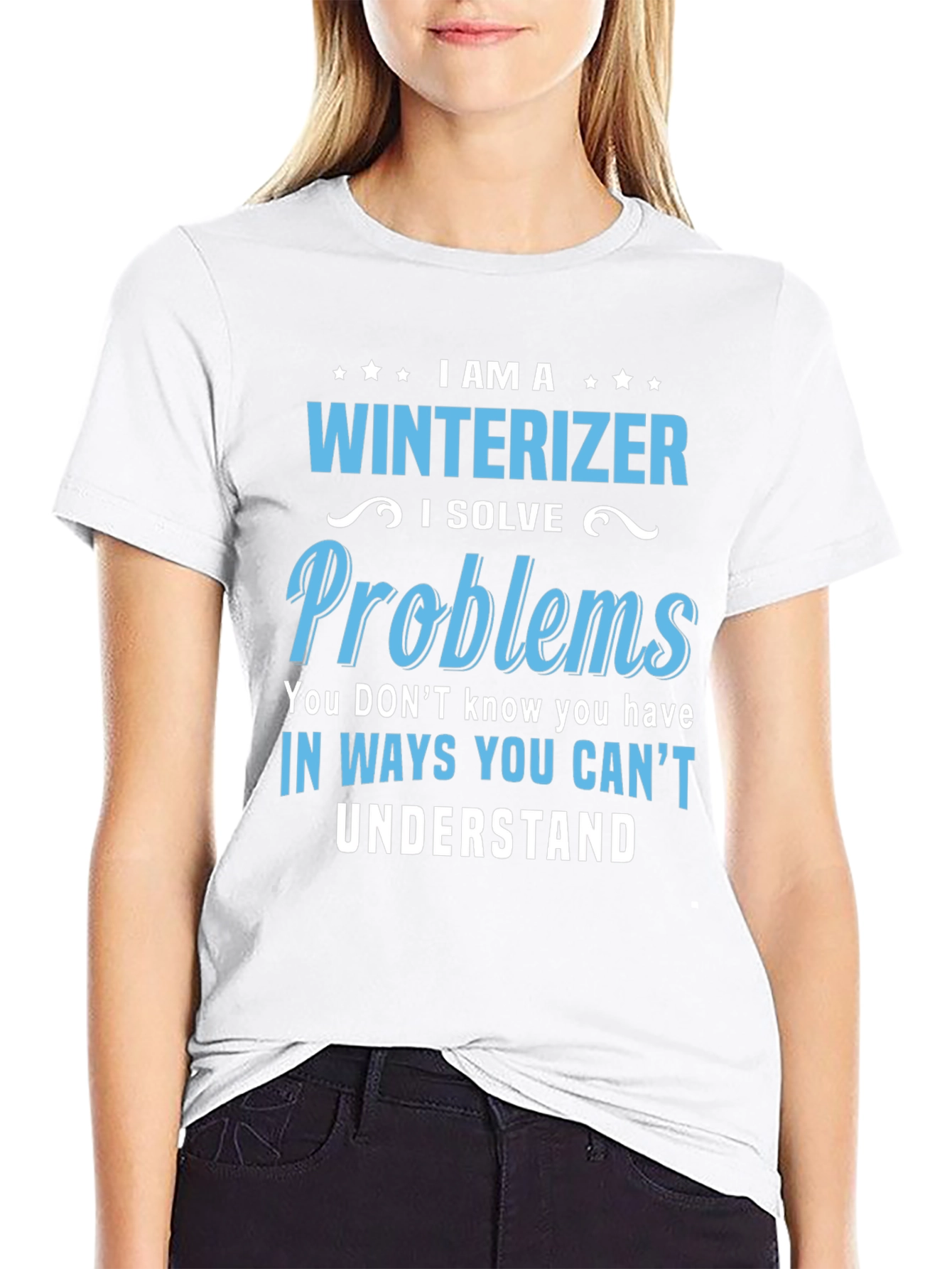 Winterizer Problem Solver Graphic T-Shirt