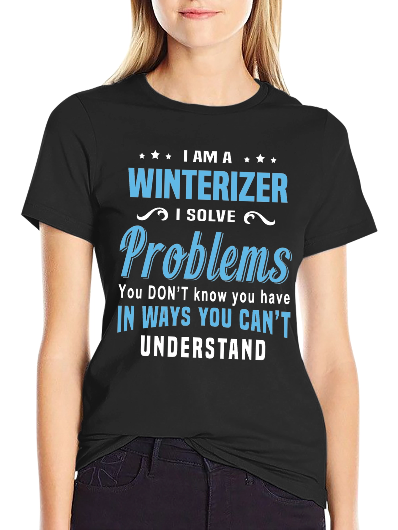 Winterizer Problem Solver Graphic T-Shirt