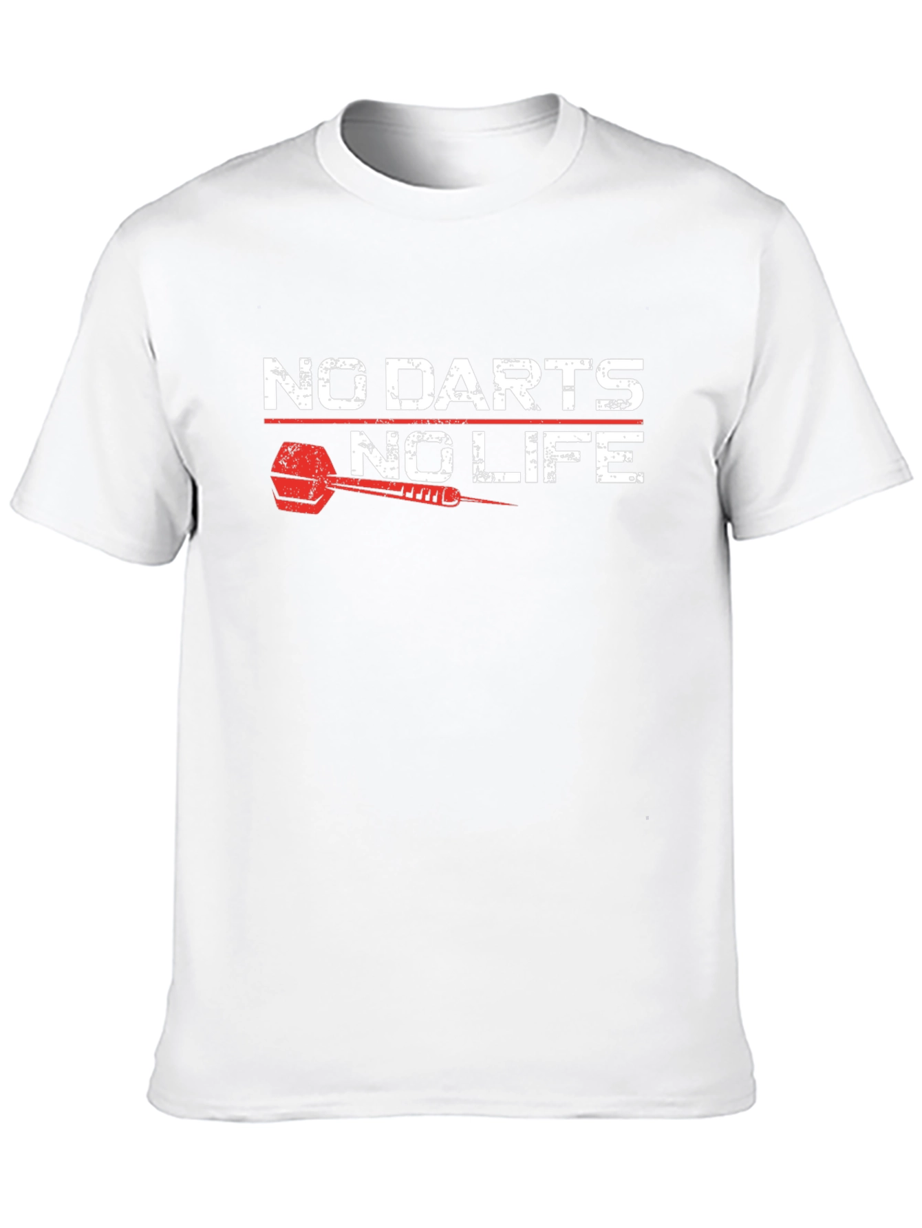 No Darts No Life Black T-Shirt