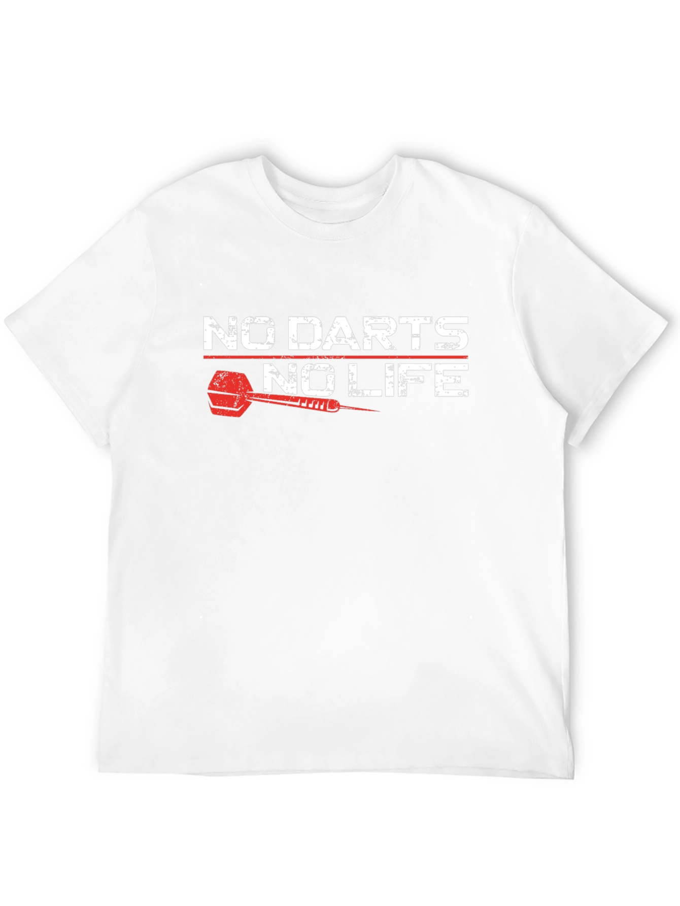 No Darts No Life Black T-Shirt