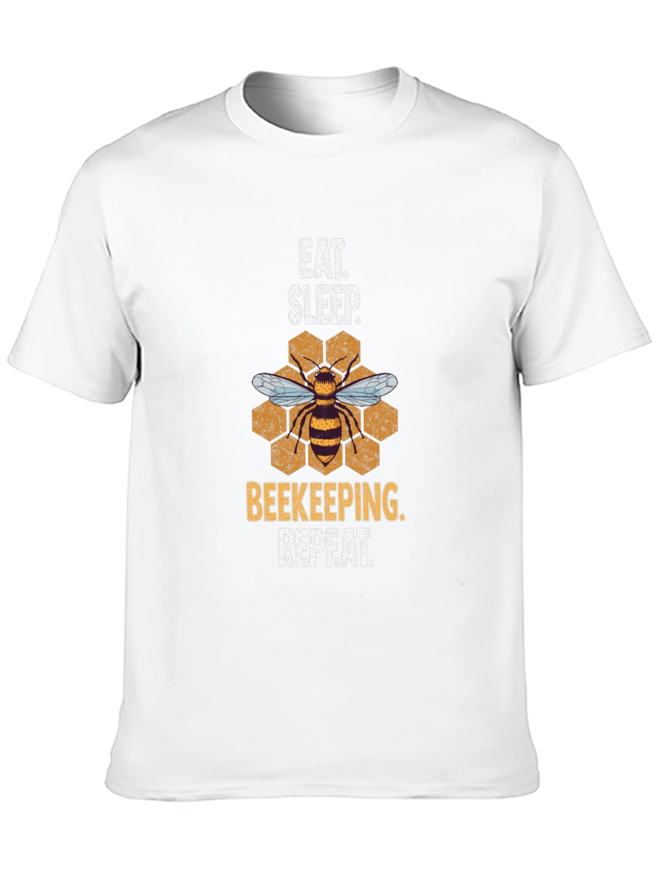 Eat Sleep Beekeeping Repeat T-Shirt
