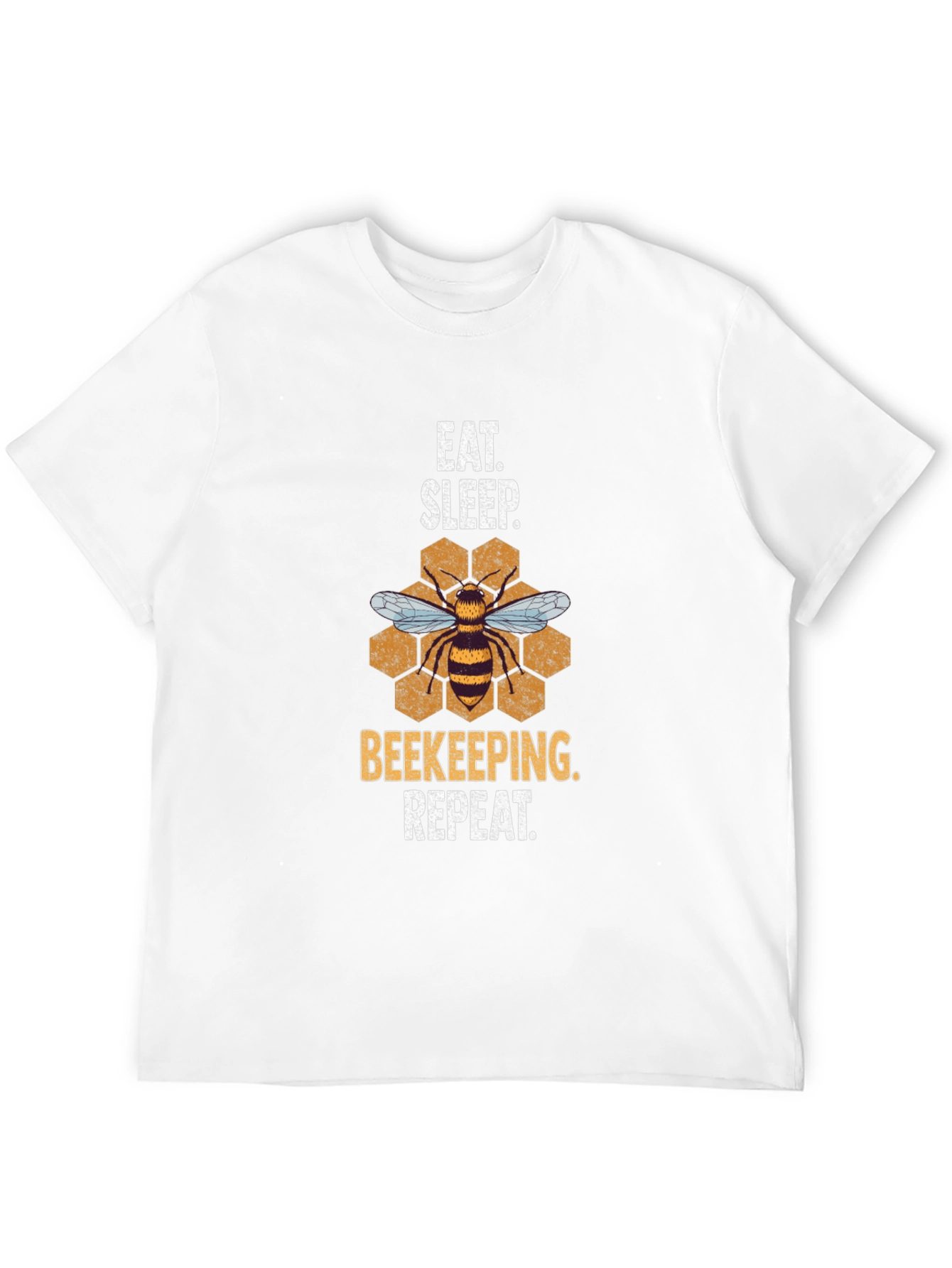 Eat Sleep Beekeeping Repeat T-Shirt
