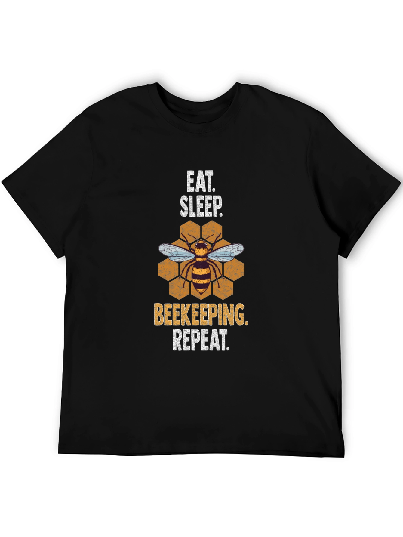 Eat Sleep Beekeeping Repeat T-Shirt