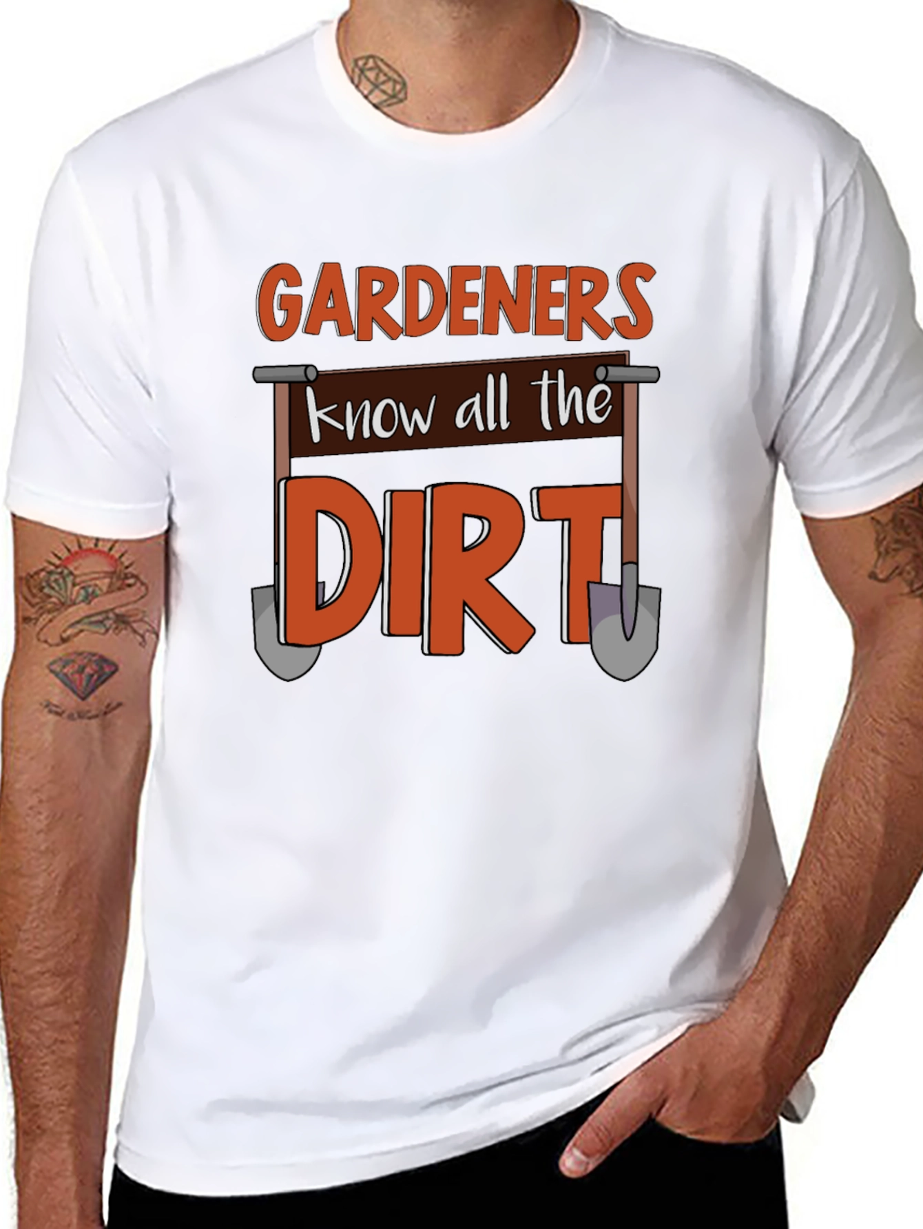 Gardeners Know All The Dirt T-Shirt
