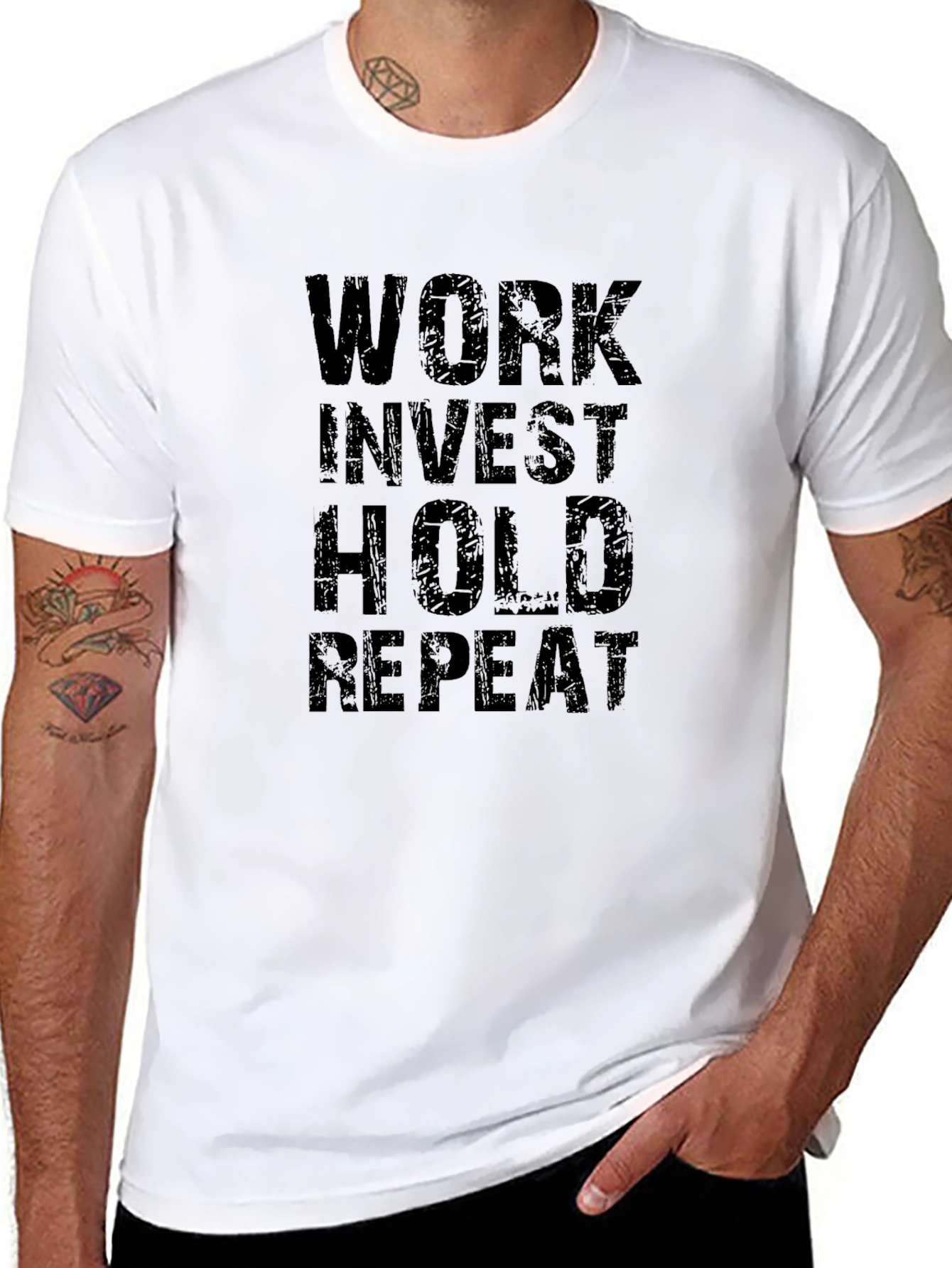 Work Invest Hold Repeat T-Shirt