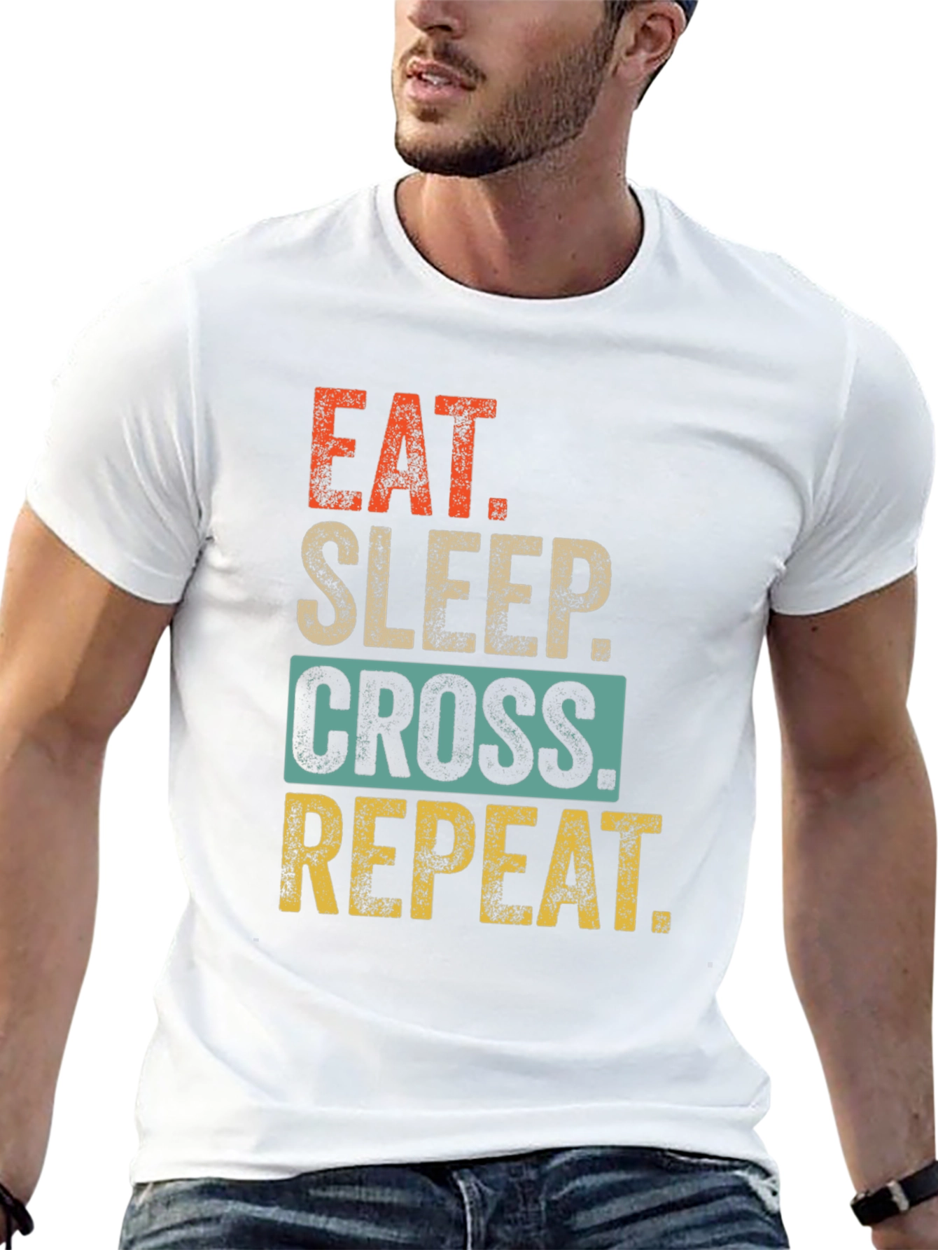 Eat Sleep Cross Repeat T-Shirt