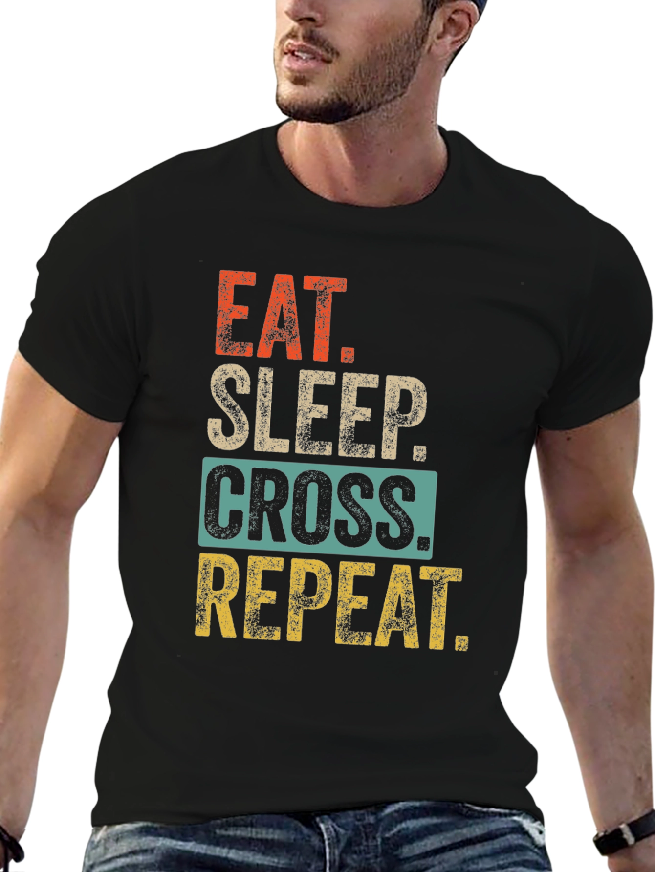Eat Sleep Cross Repeat T-Shirt