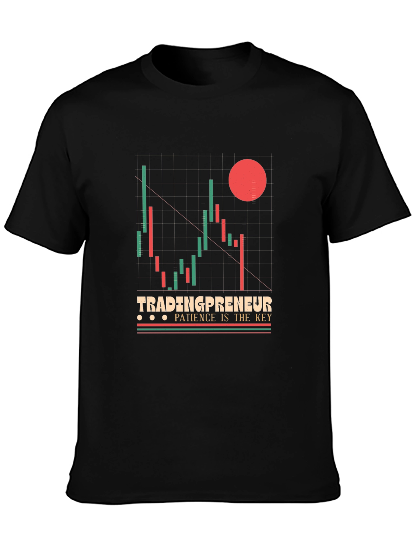 Tradingpreneur Patience is Key Graphic Tee