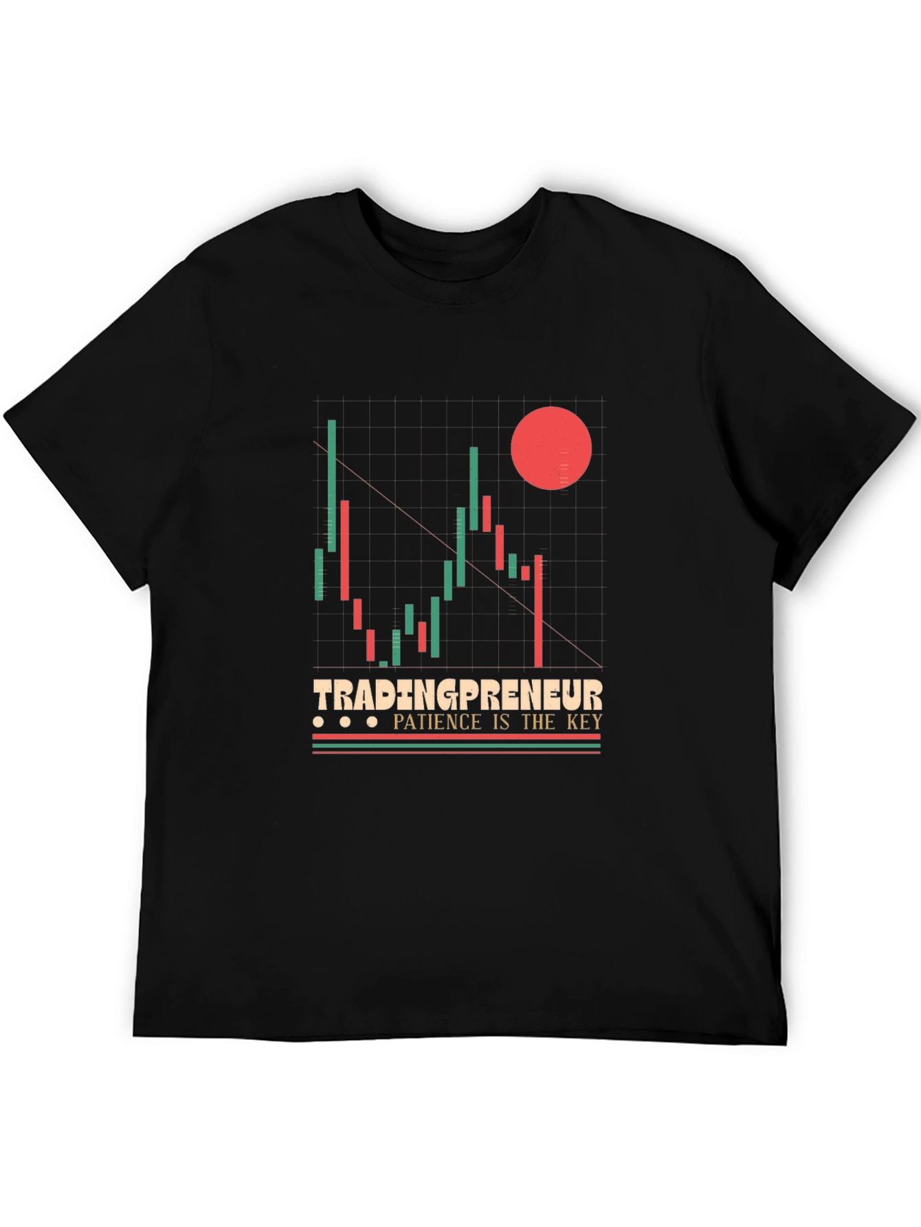 Tradingpreneur Patience is Key Graphic Tee