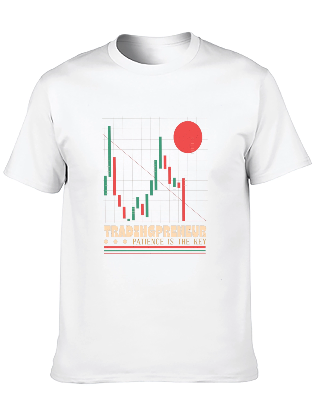 Tradingpreneur Patience is Key Graphic Tee