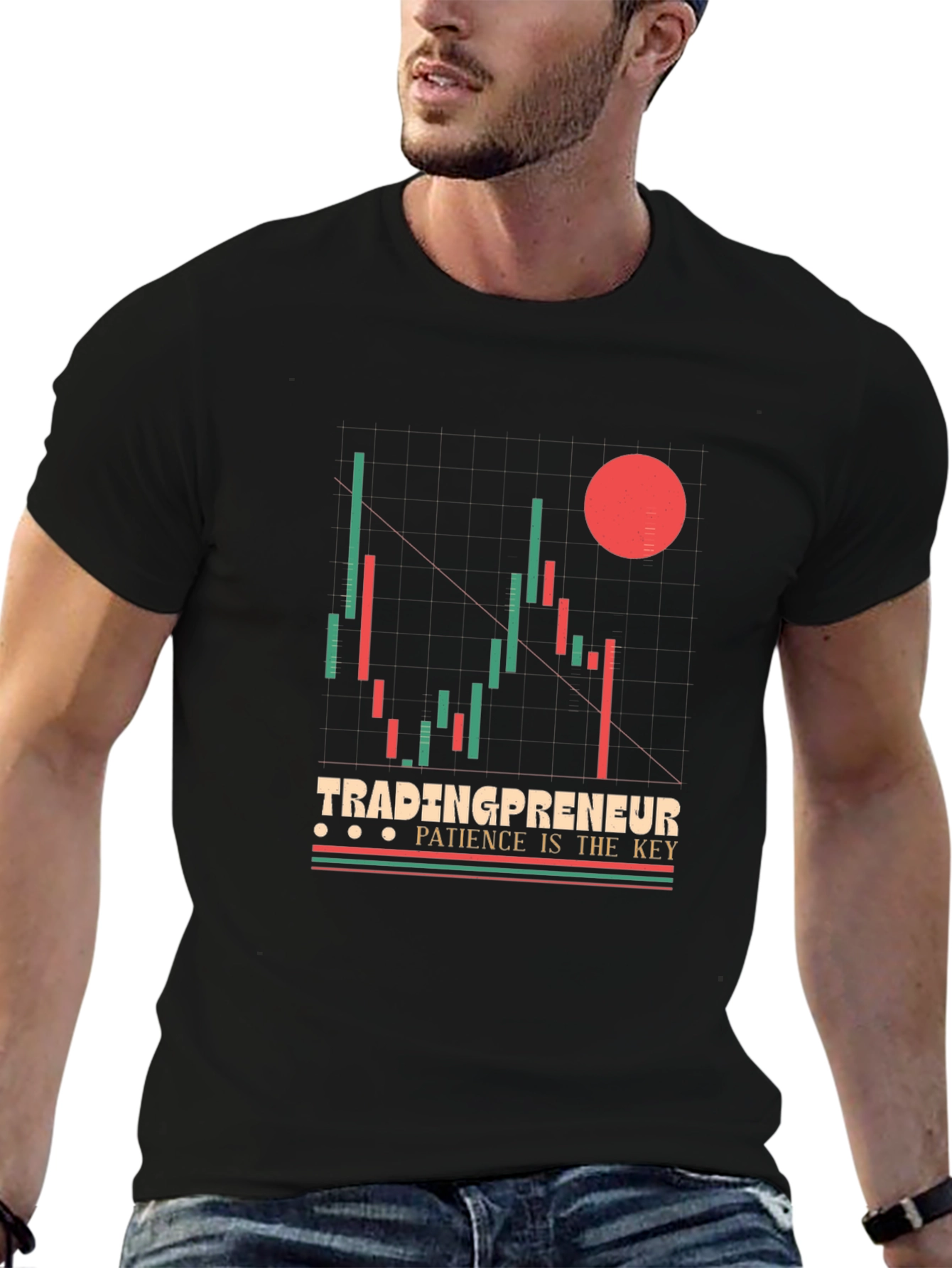 Tradingpreneur Patience is Key Graphic Tee