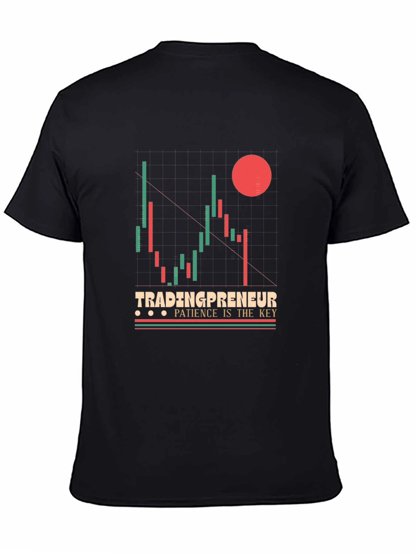 Tradingpreneur Patience is Key Graphic Tee