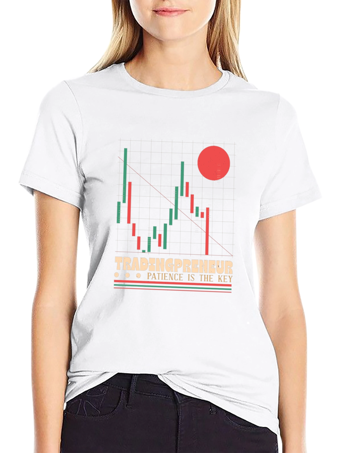 Tradingpreneur Patience is Key Graphic Tee