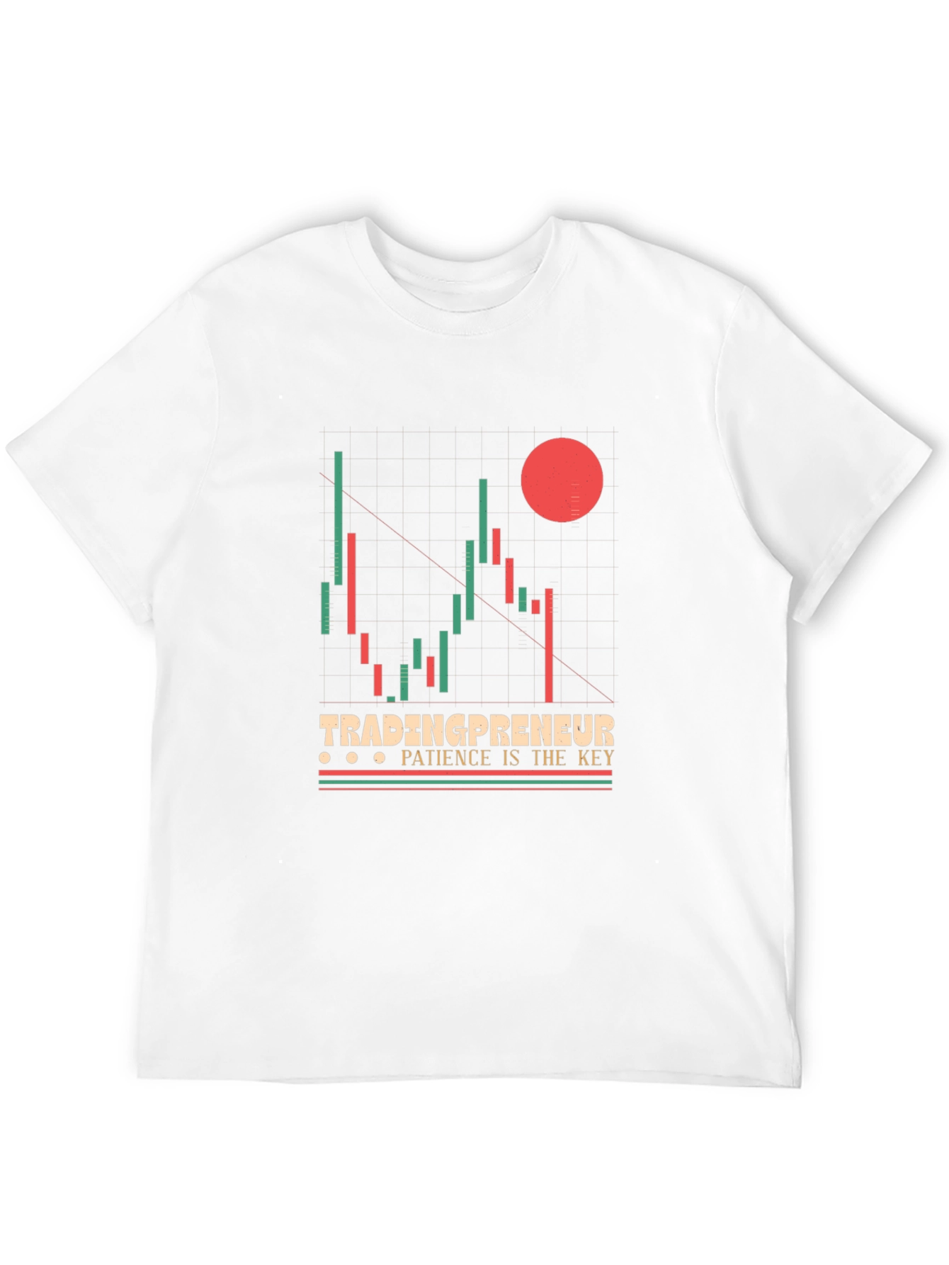 Tradingpreneur Patience is Key Graphic Tee