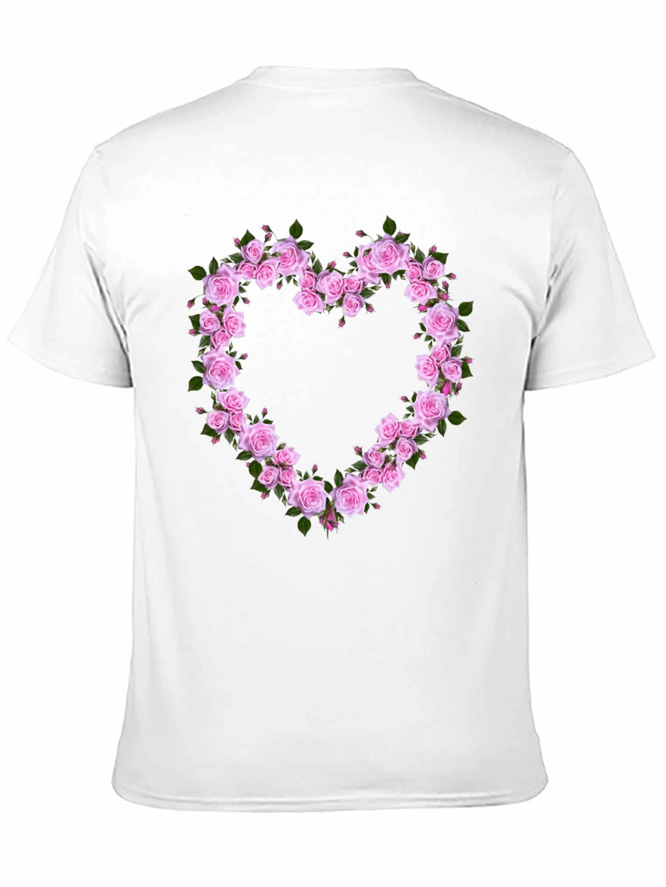 Floral Heart Graphic T-Shirt