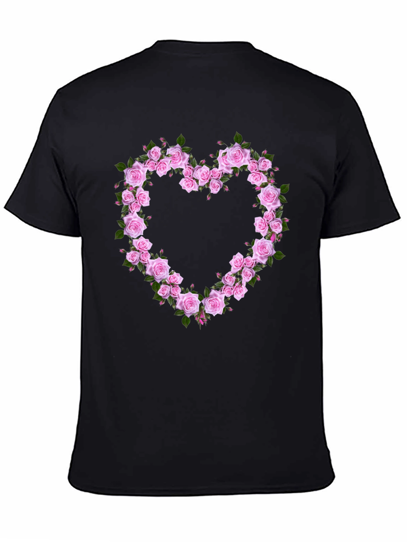 Floral Heart Graphic T-Shirt