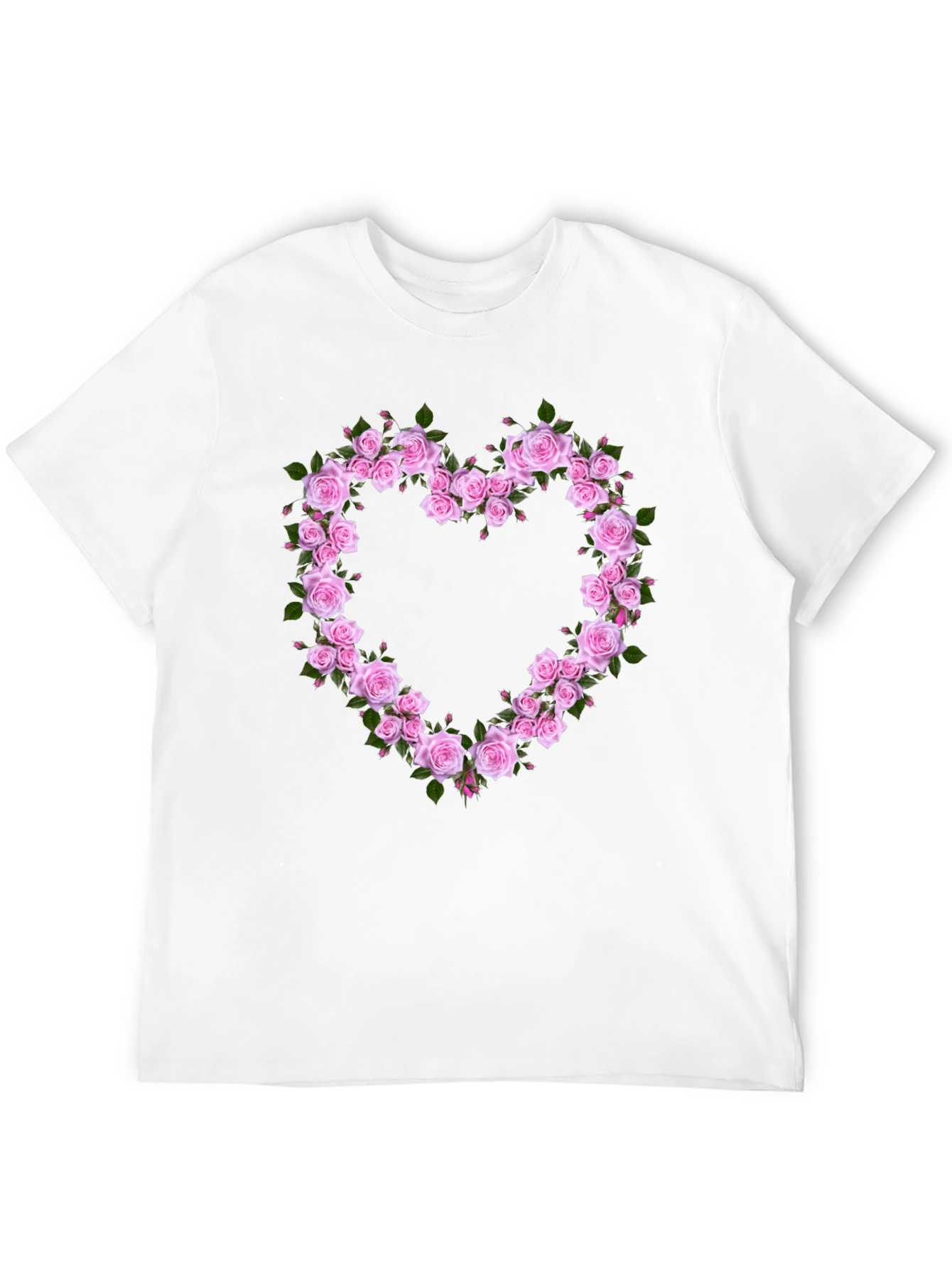 Floral Heart Graphic T-Shirt
