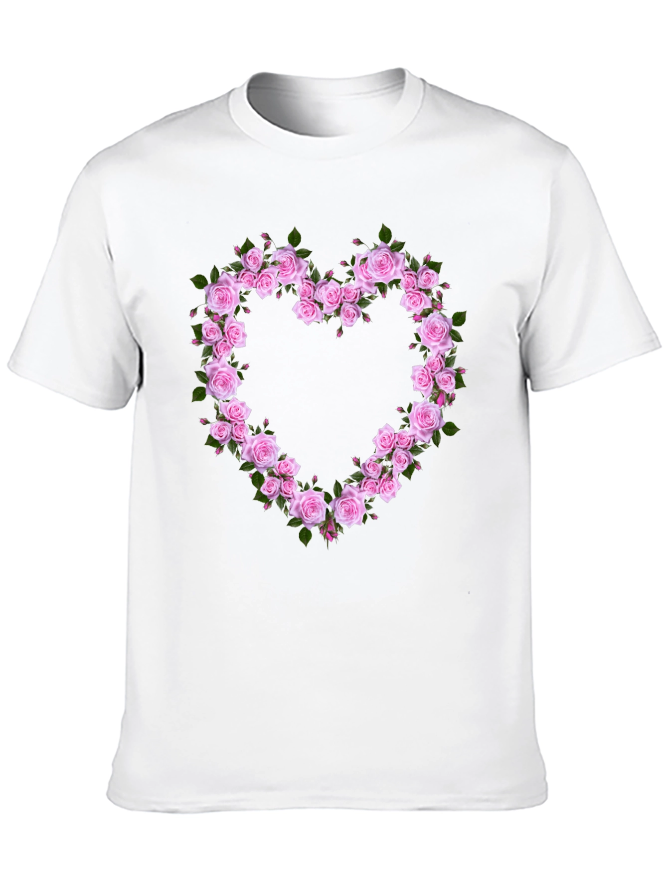 Floral Heart Graphic T-Shirt