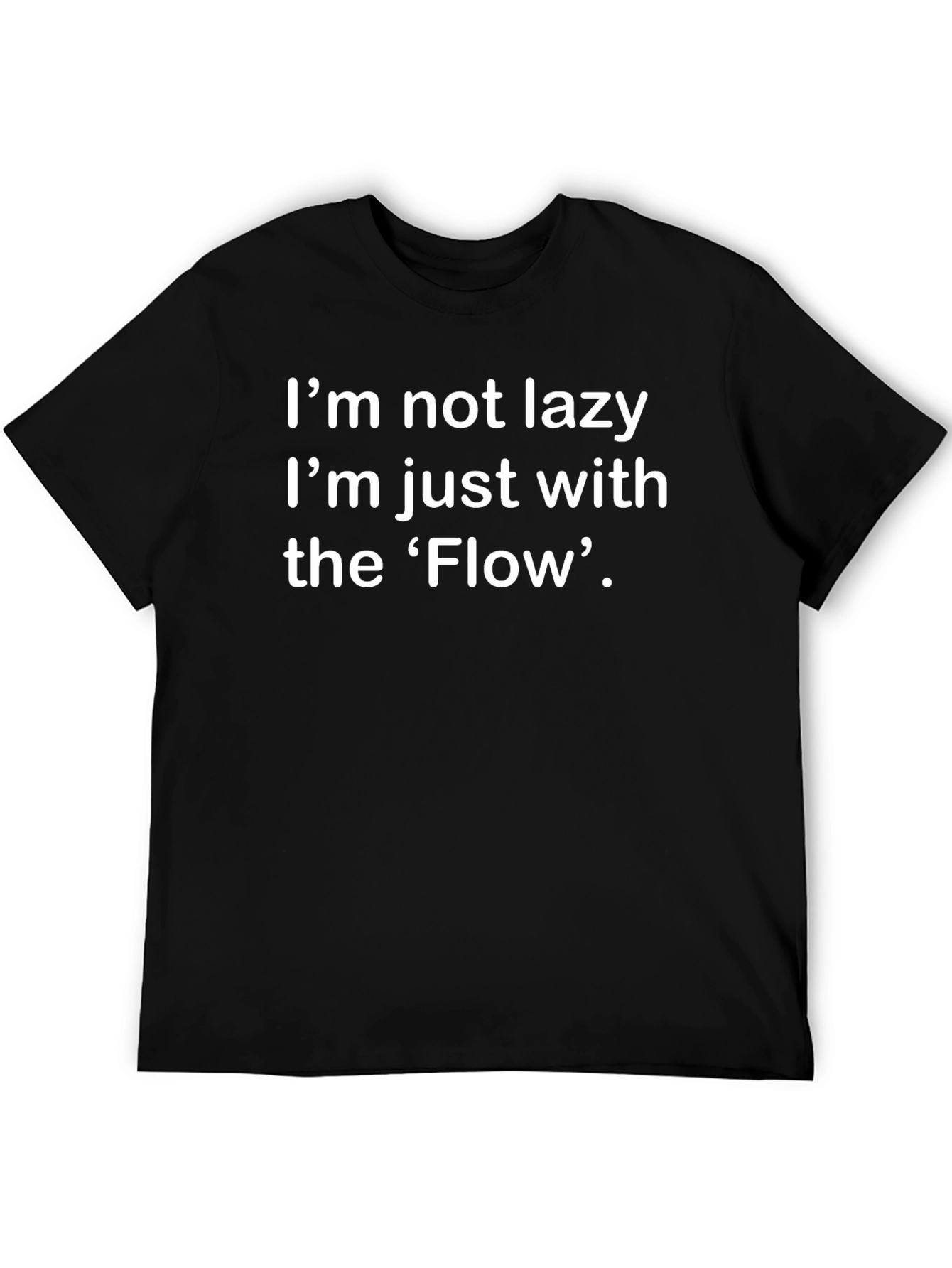 Funny Flow Graphic Tee - Relaxed Style