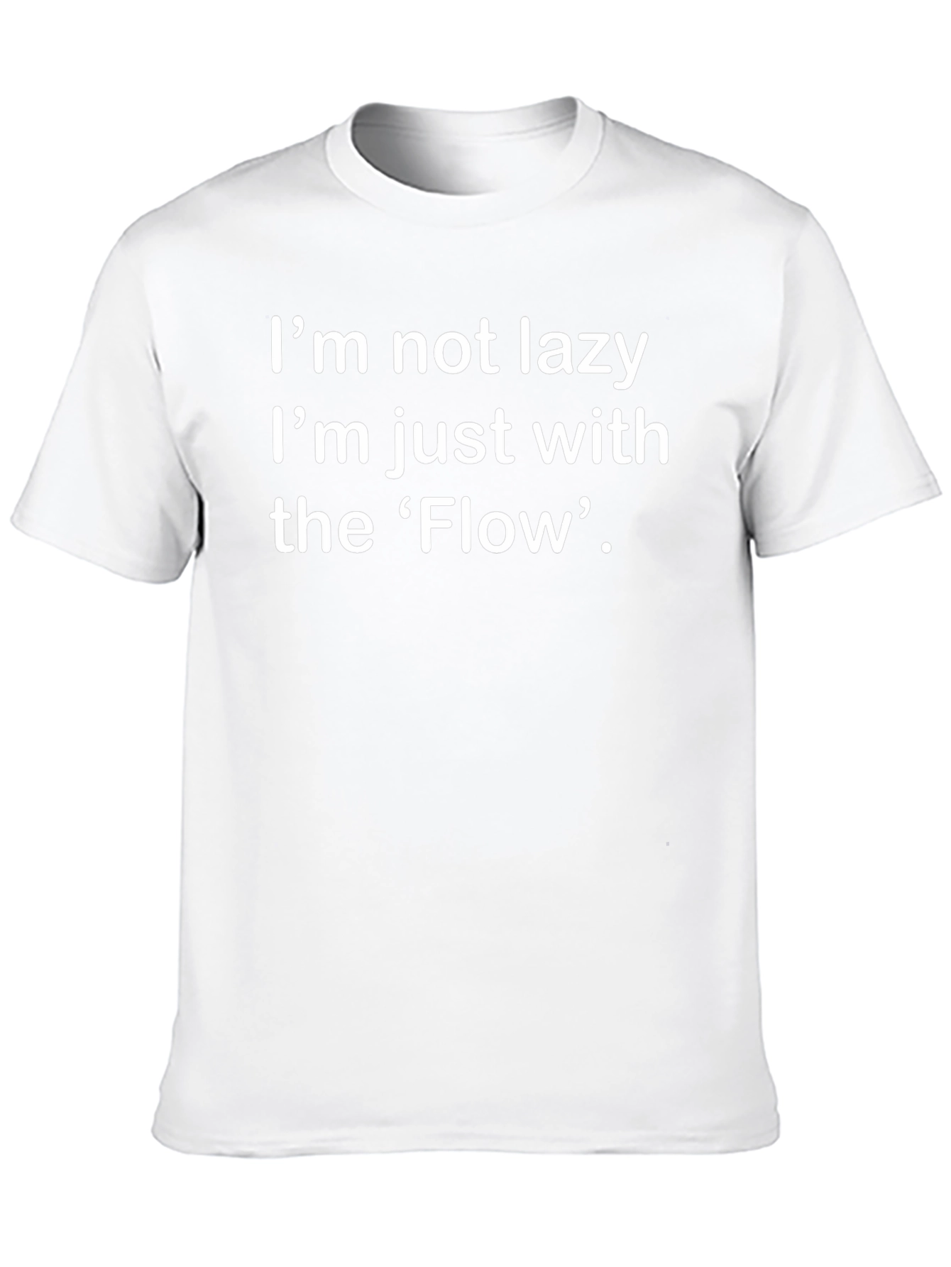 Funny Flow Graphic Tee - Relaxed Style