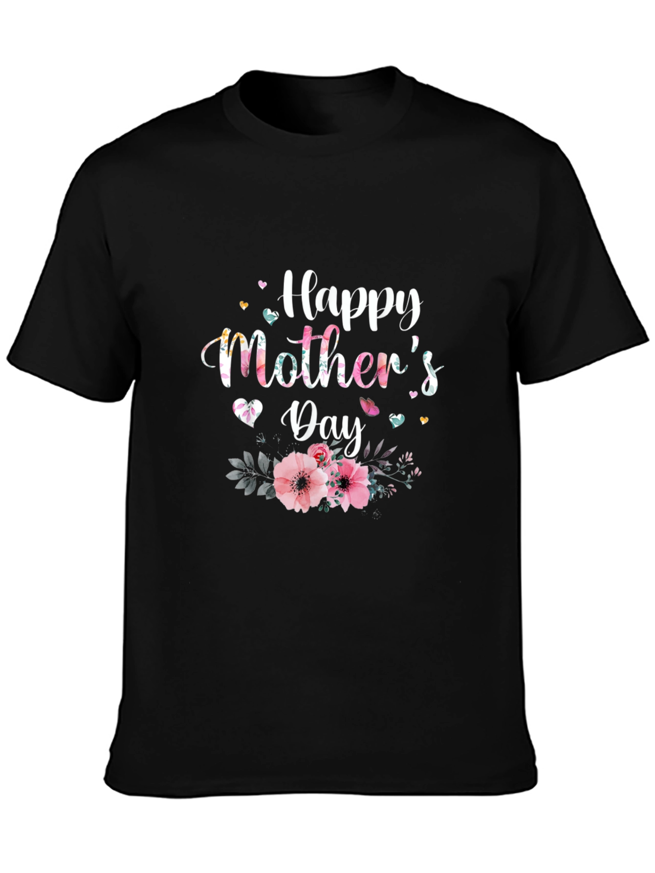 Happy Mothers Day Floral T-Shirt
