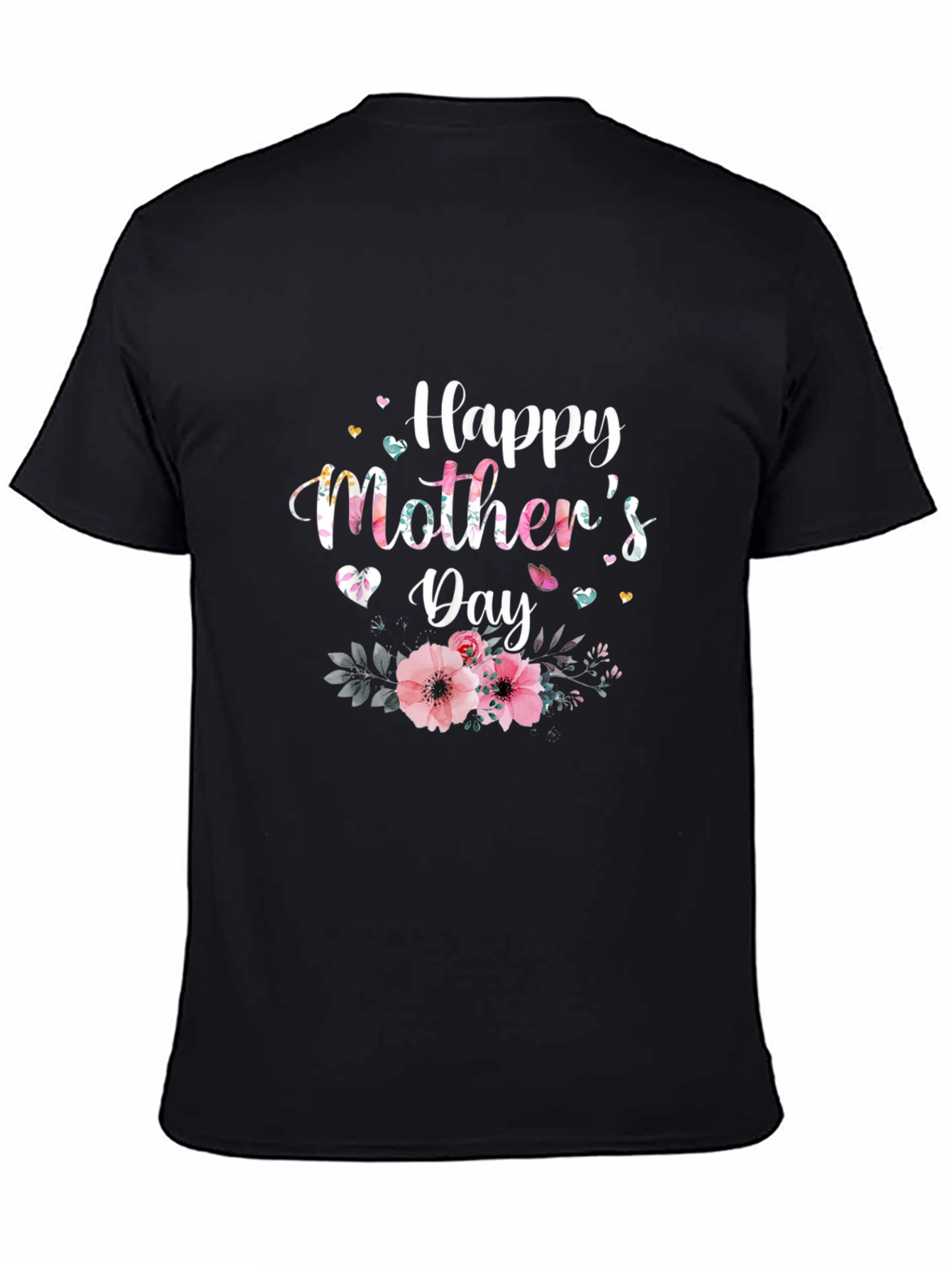 Happy Mothers Day Floral T-Shirt