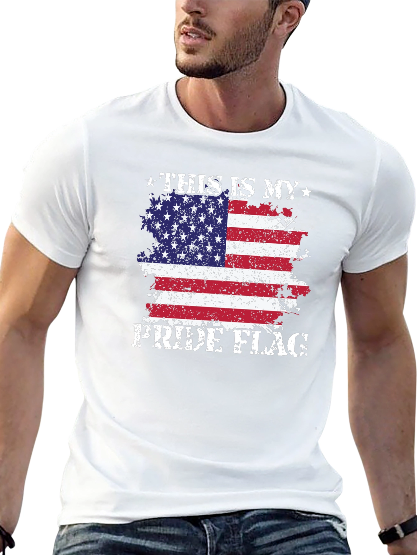 Patriotic American Flag Pride T-Shirt