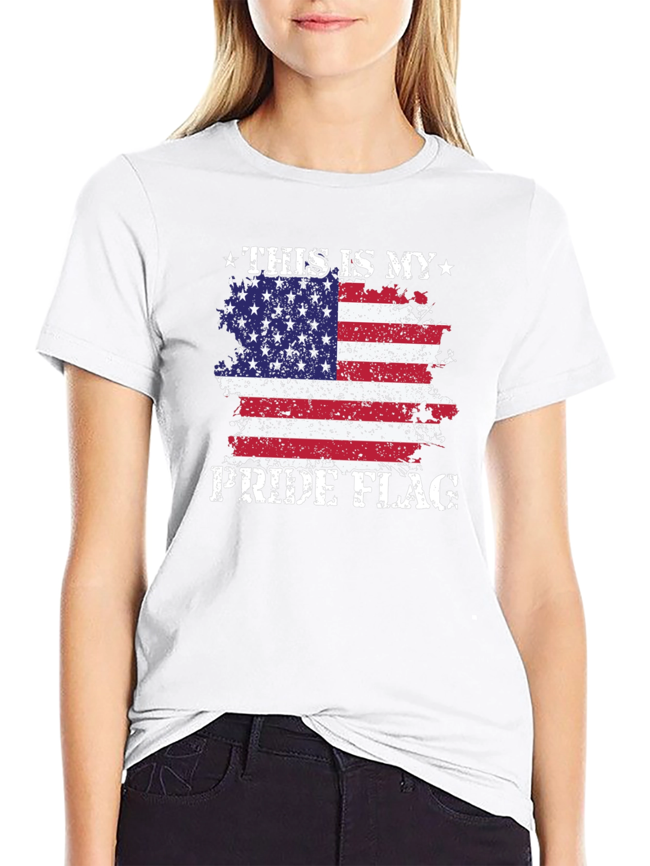 Patriotic American Flag Pride T-Shirt