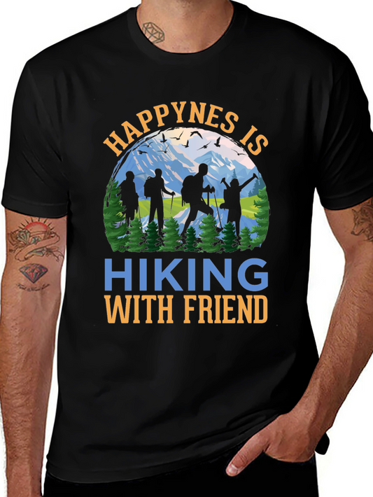 Hiking With Friends Graphic T-Shirt