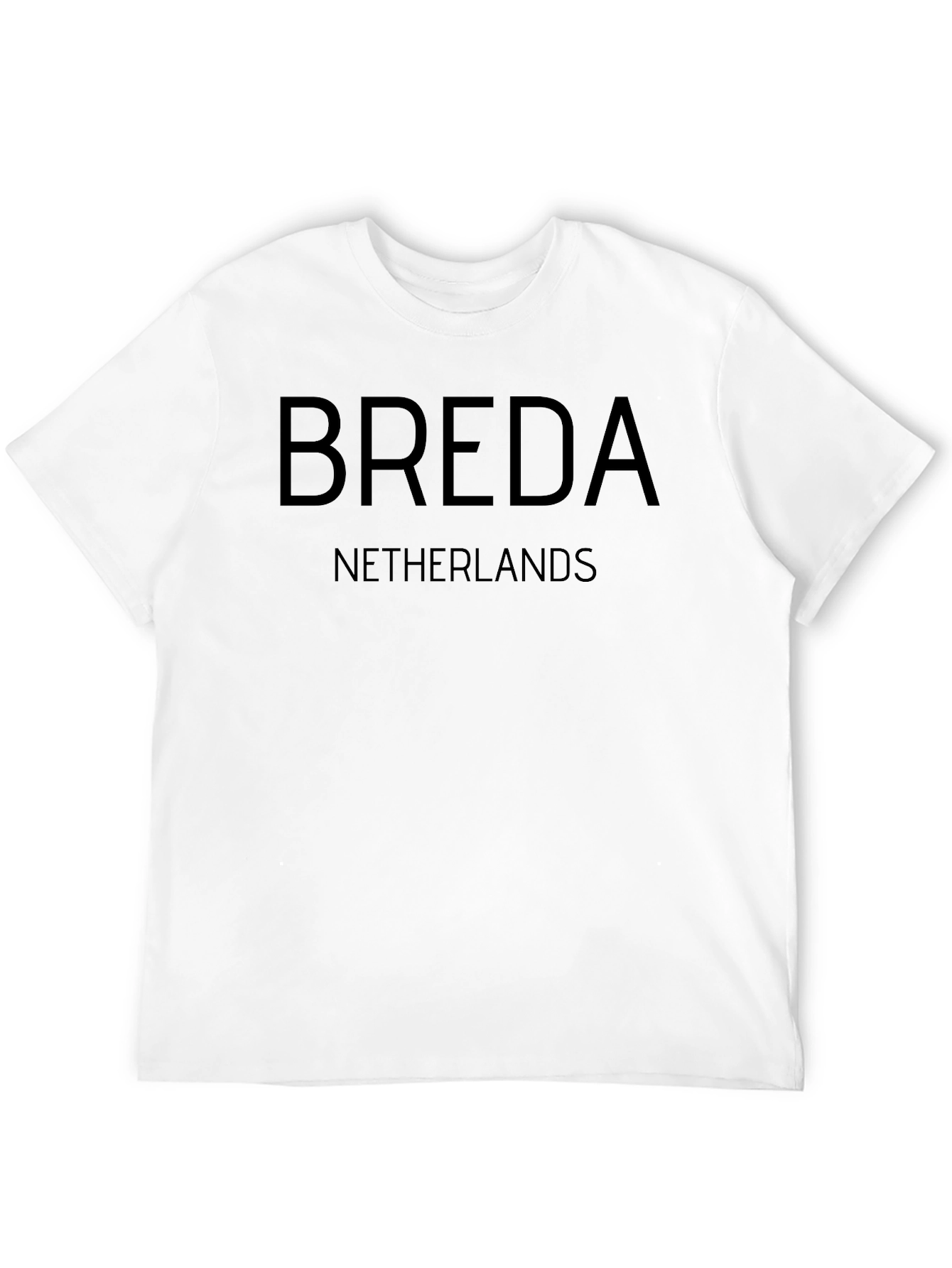 Breda Netherlands Black T-Shirt