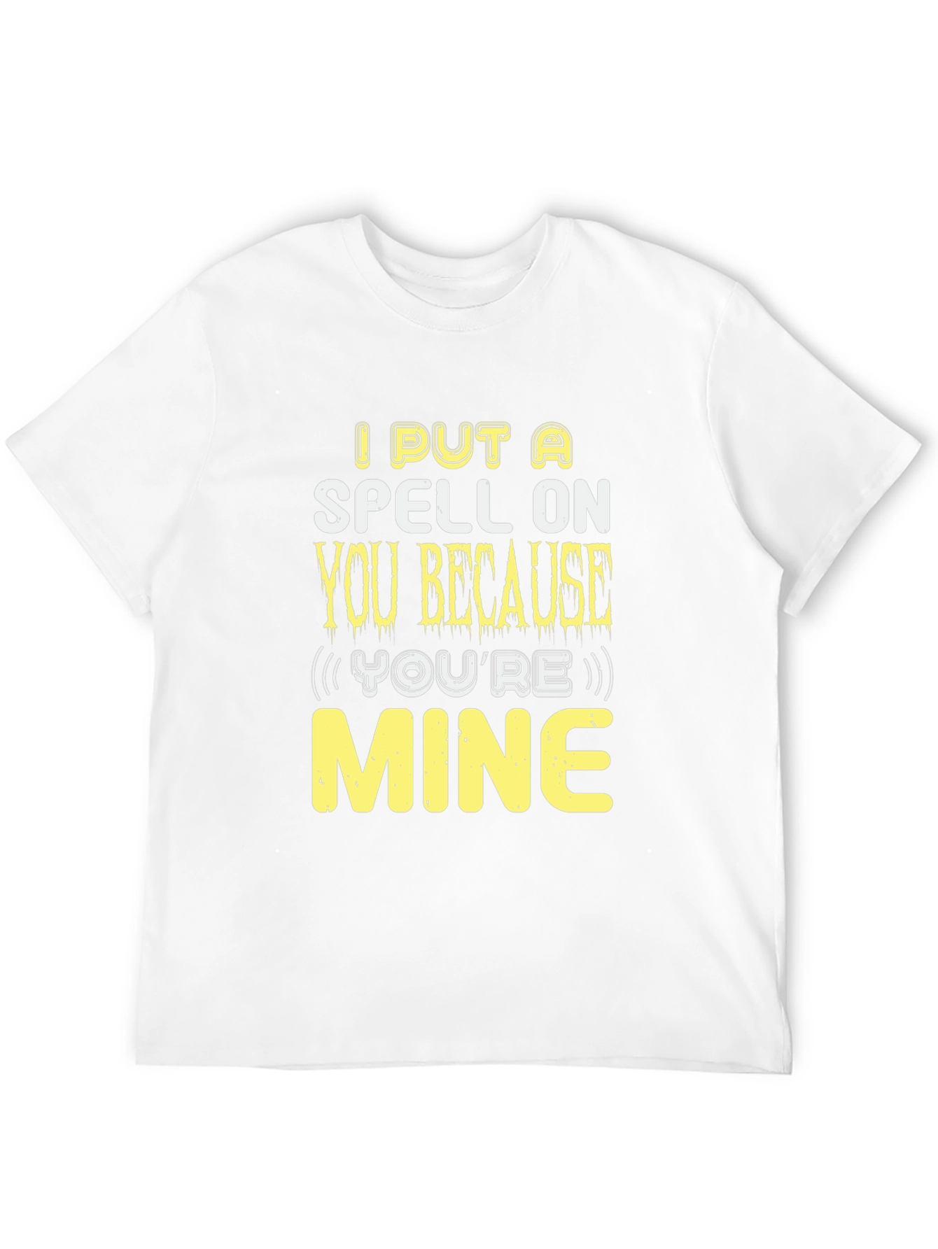 Spell On You Graphic Tee - Fun Halloween Shirt