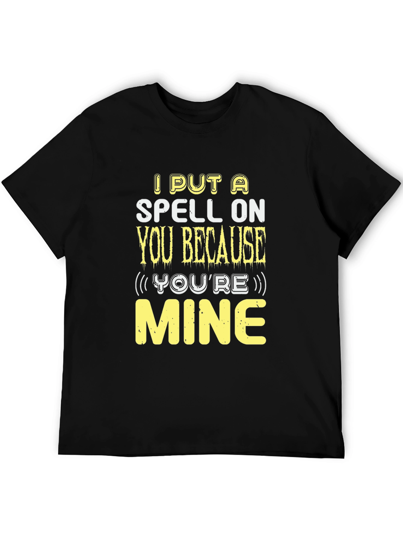 Spell On You Graphic Tee - Fun Halloween Shirt