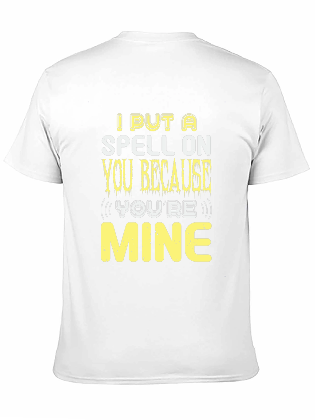Spell On You Graphic Tee - Fun Halloween Shirt