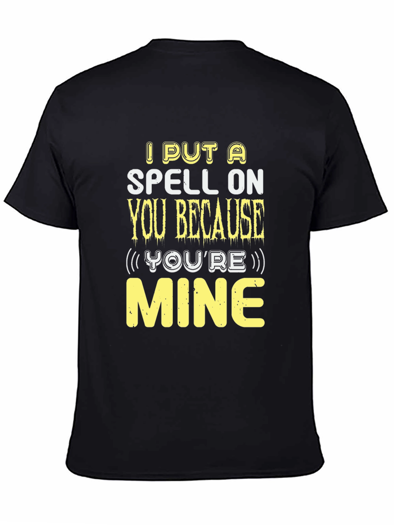 Spell On You Graphic Tee - Fun Halloween Shirt